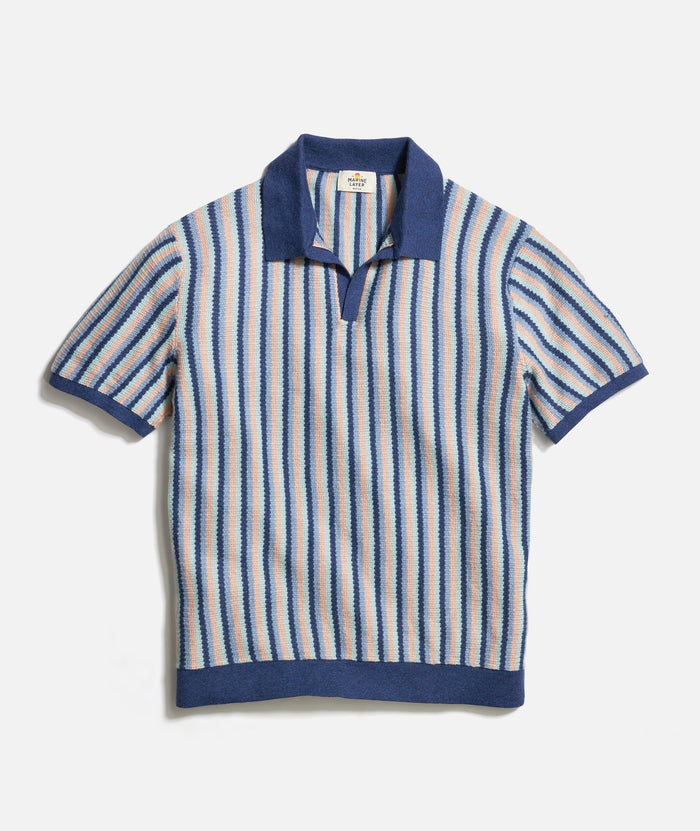 Archive Liam Sweater Polo Cool Multi Stripe