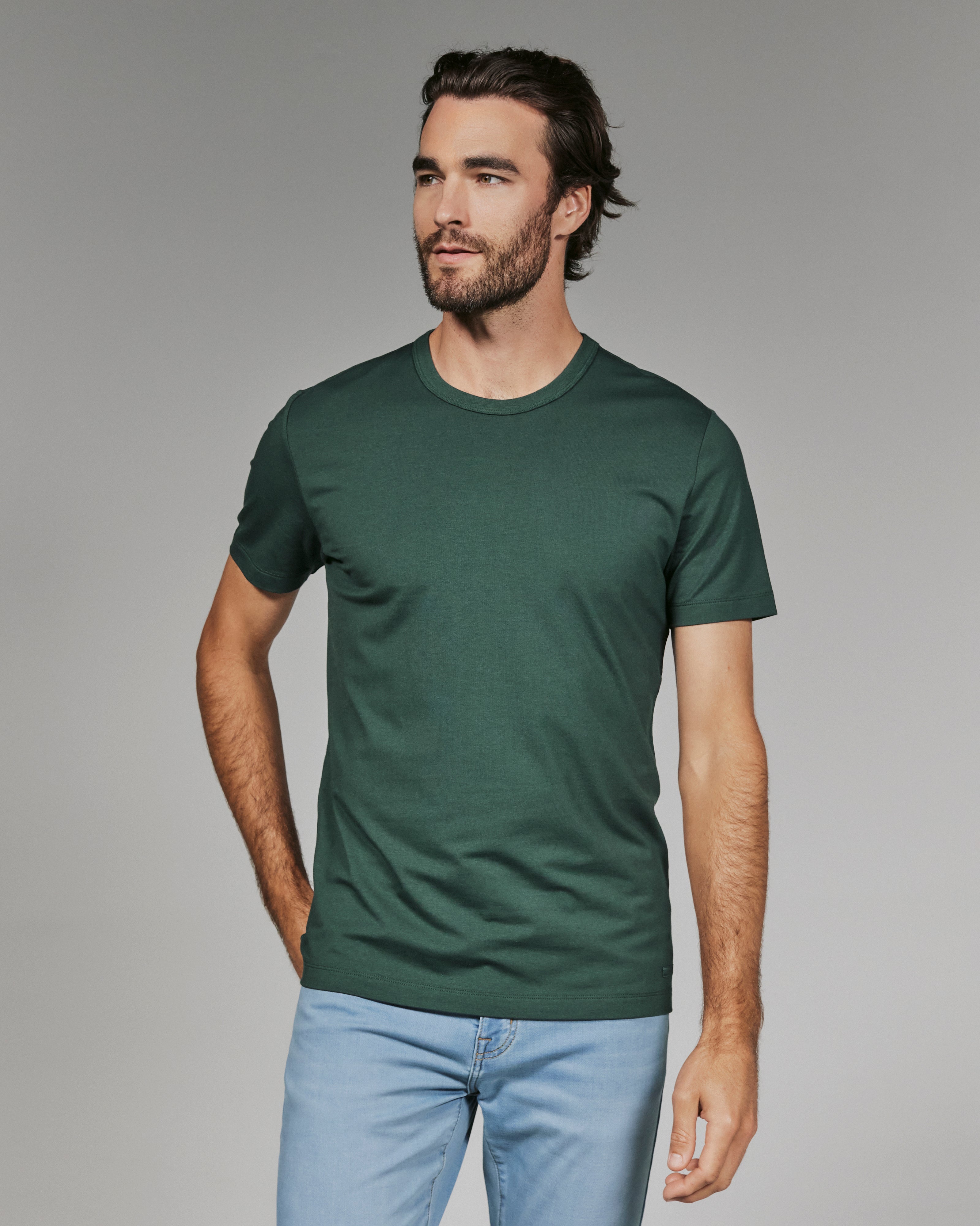 Modal Tee Basil