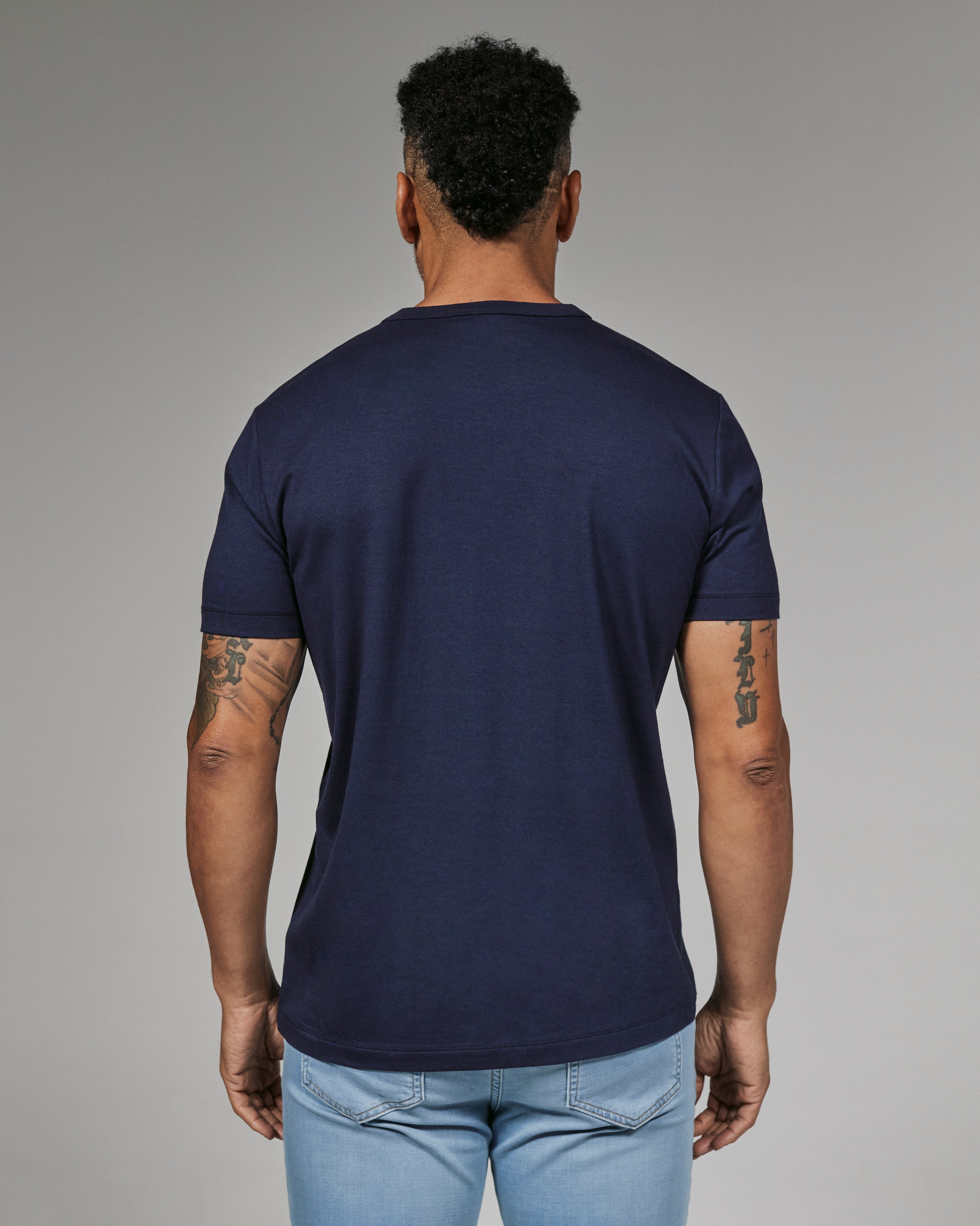 Modal Tee Navy