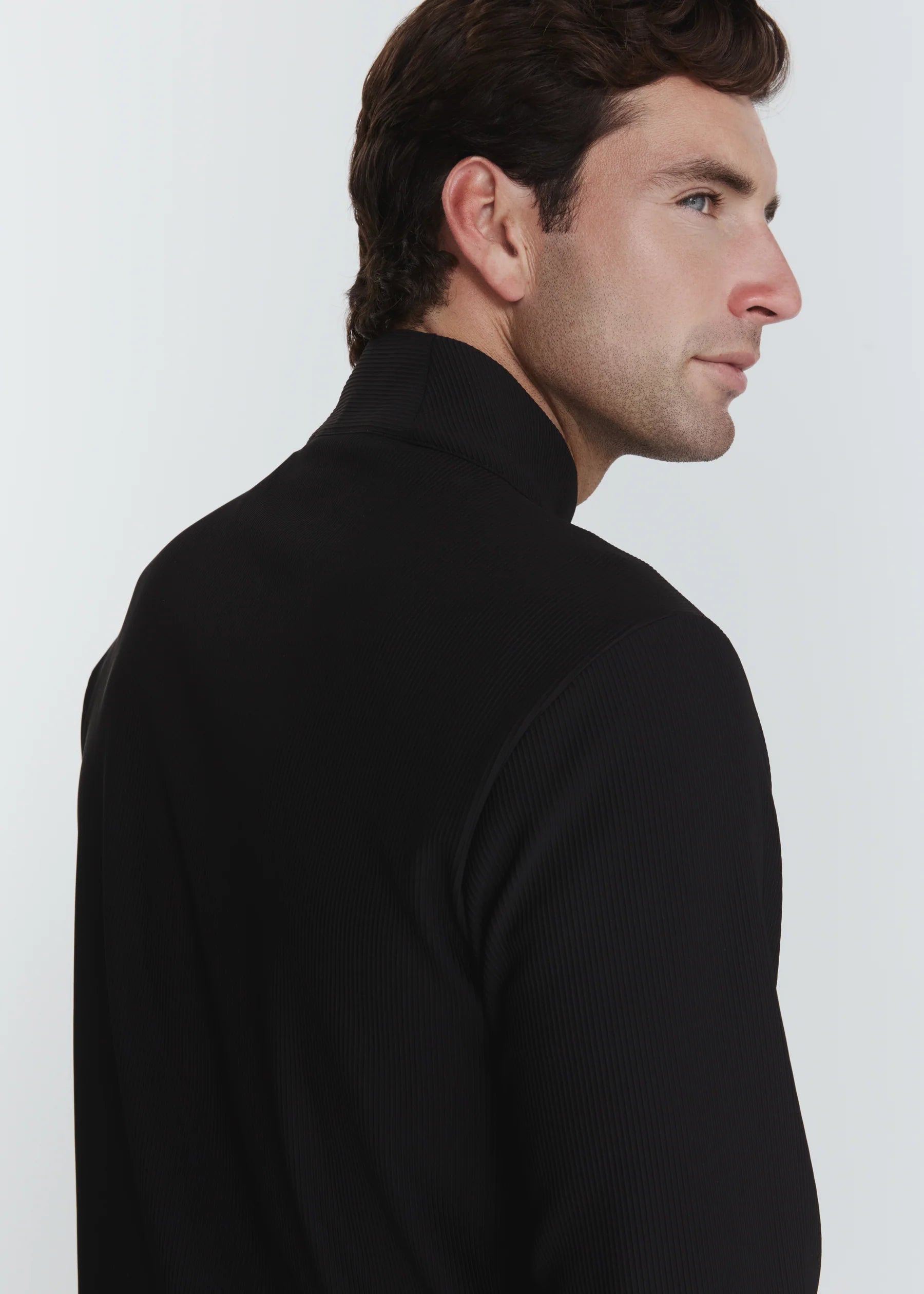 Drift Quarter Zip Pullover Black