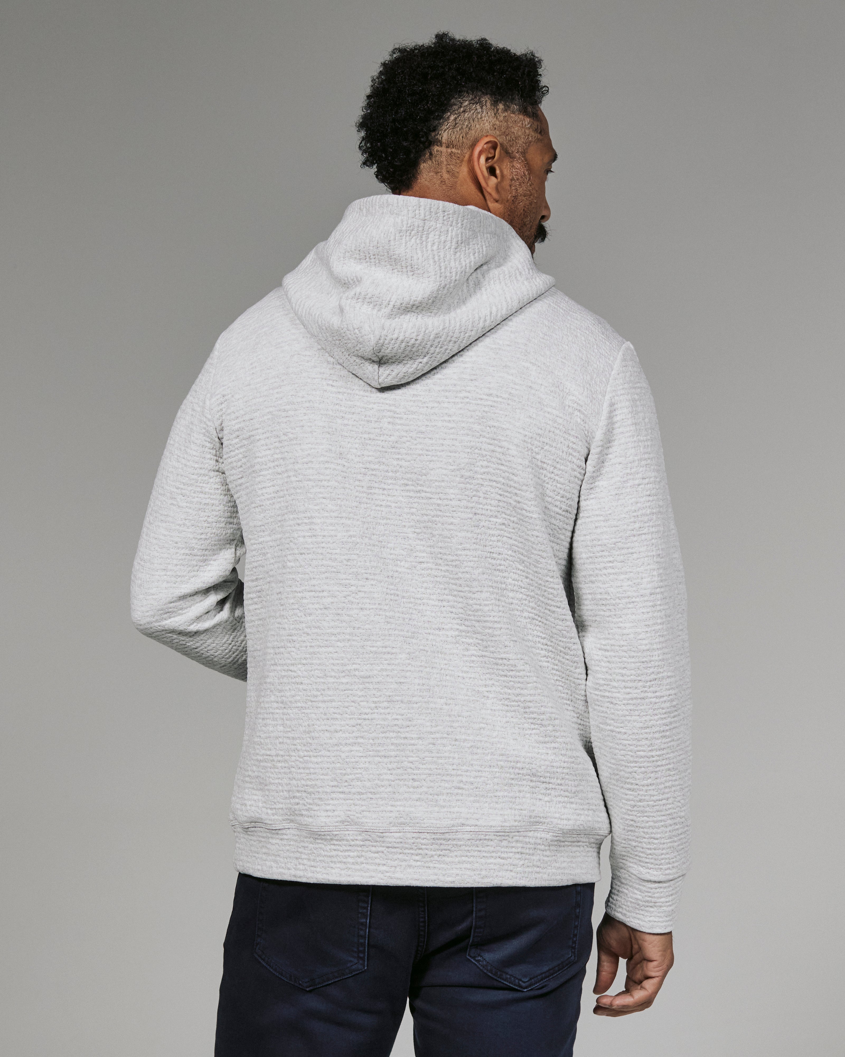 Elevate Hoodie in Light Grey