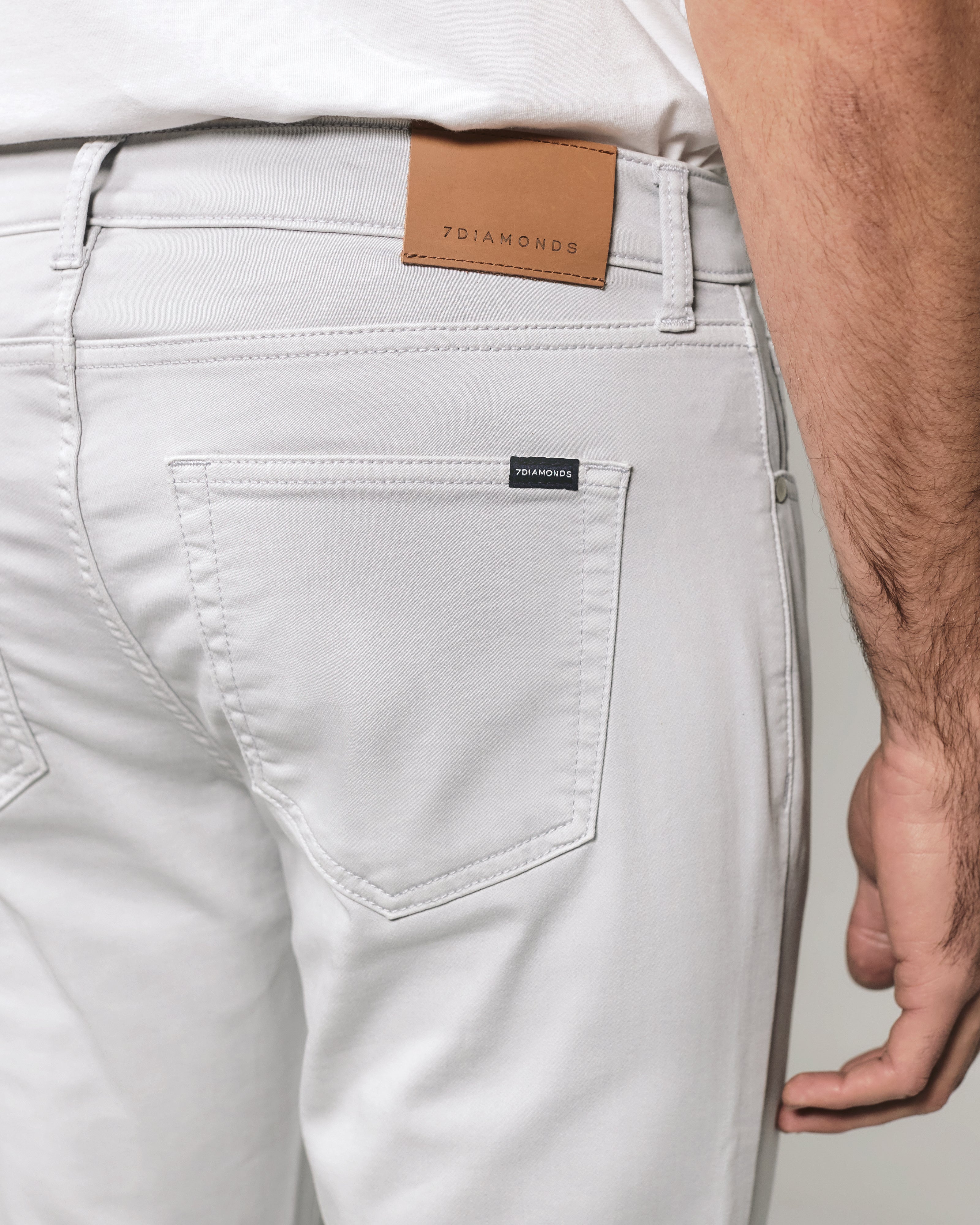 Payton 5 Pocket Pant Platinum