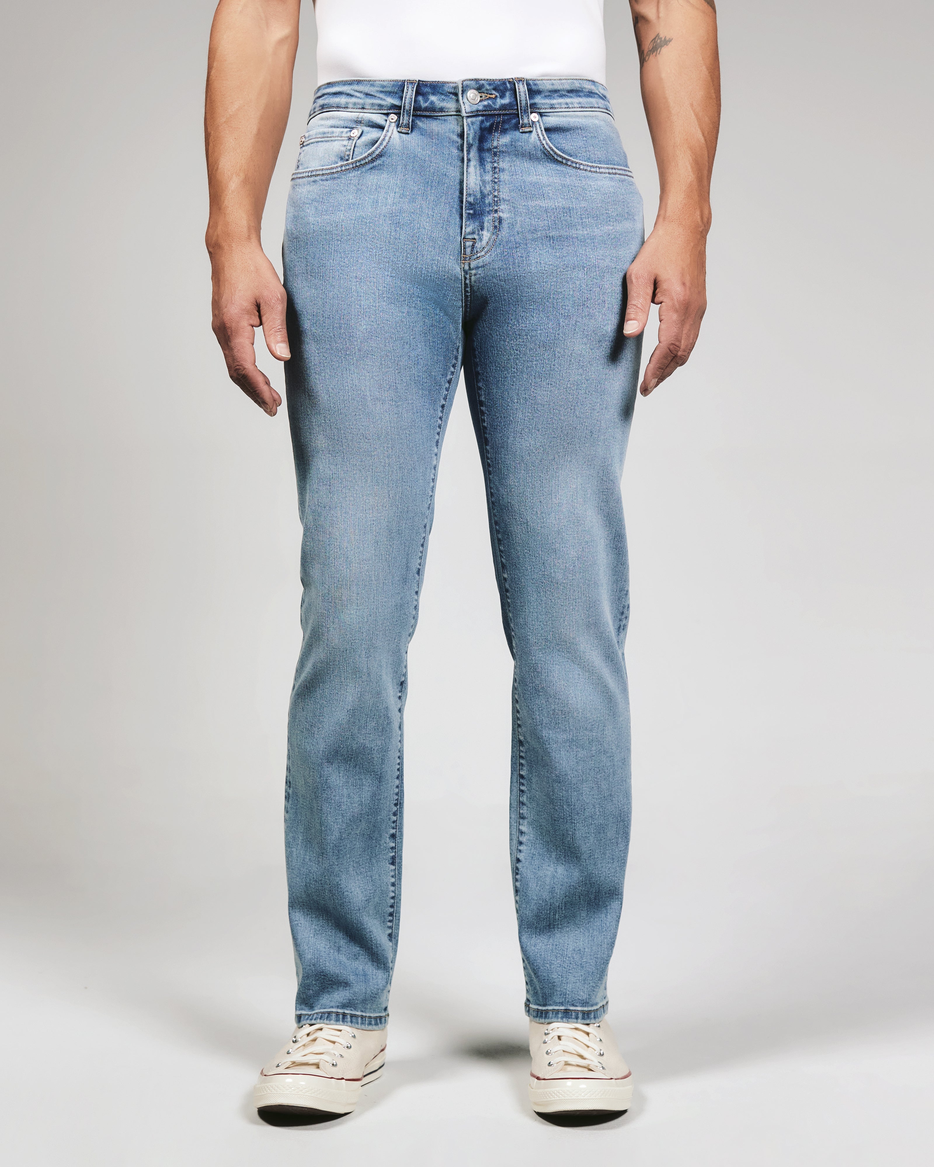 Axel Athletic Fit Denim Breakwater