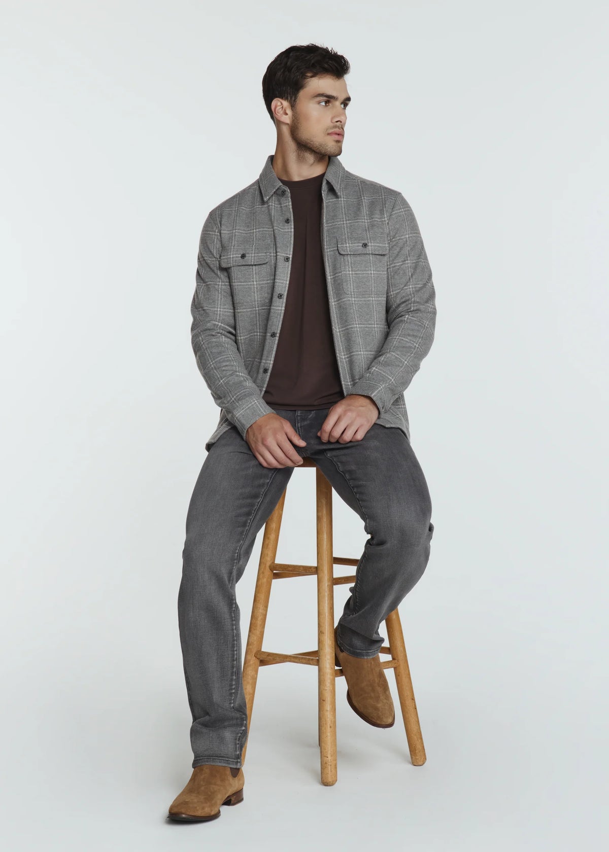Union Athletic Fit Denim Grey