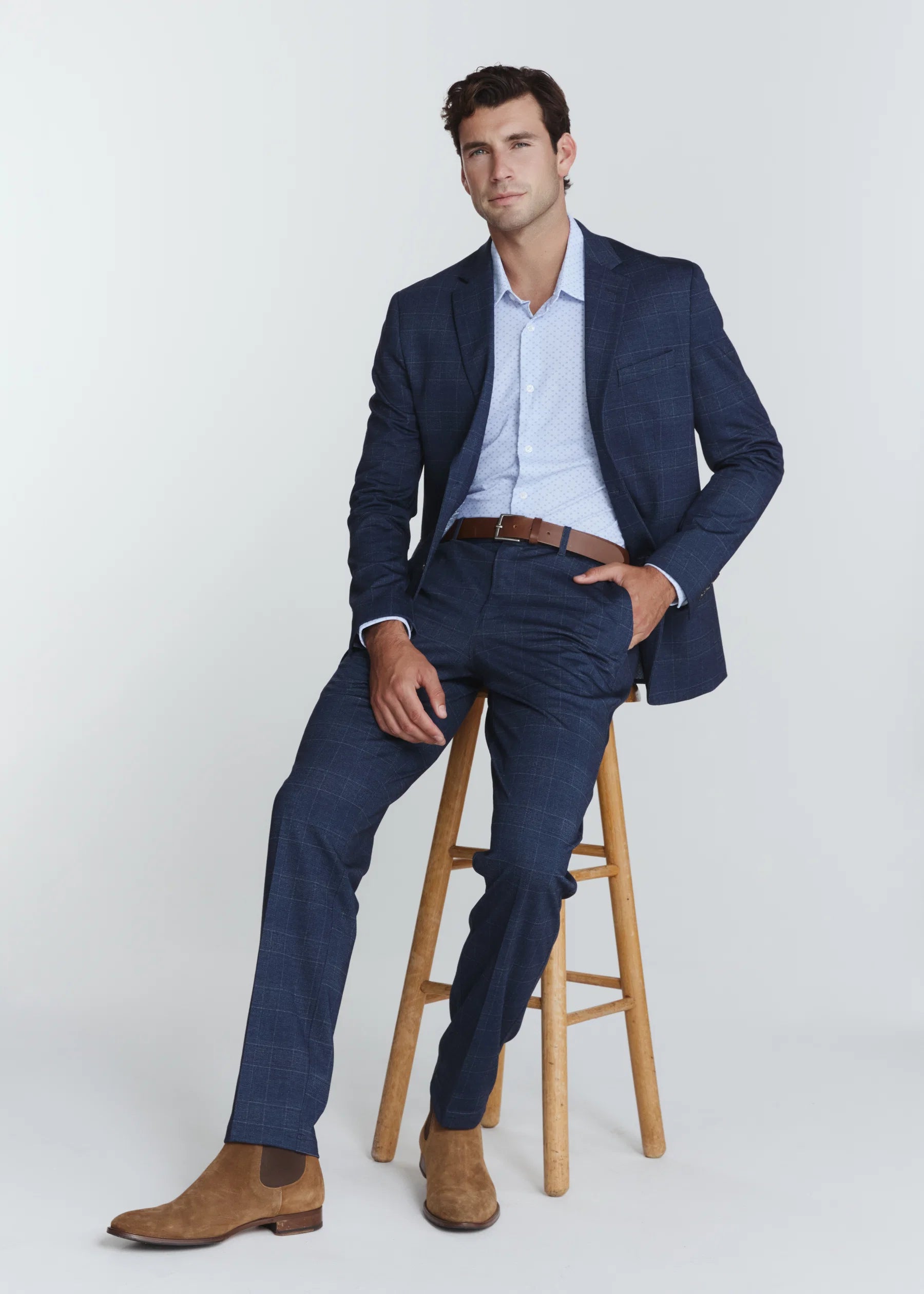 Alford Pant Blue