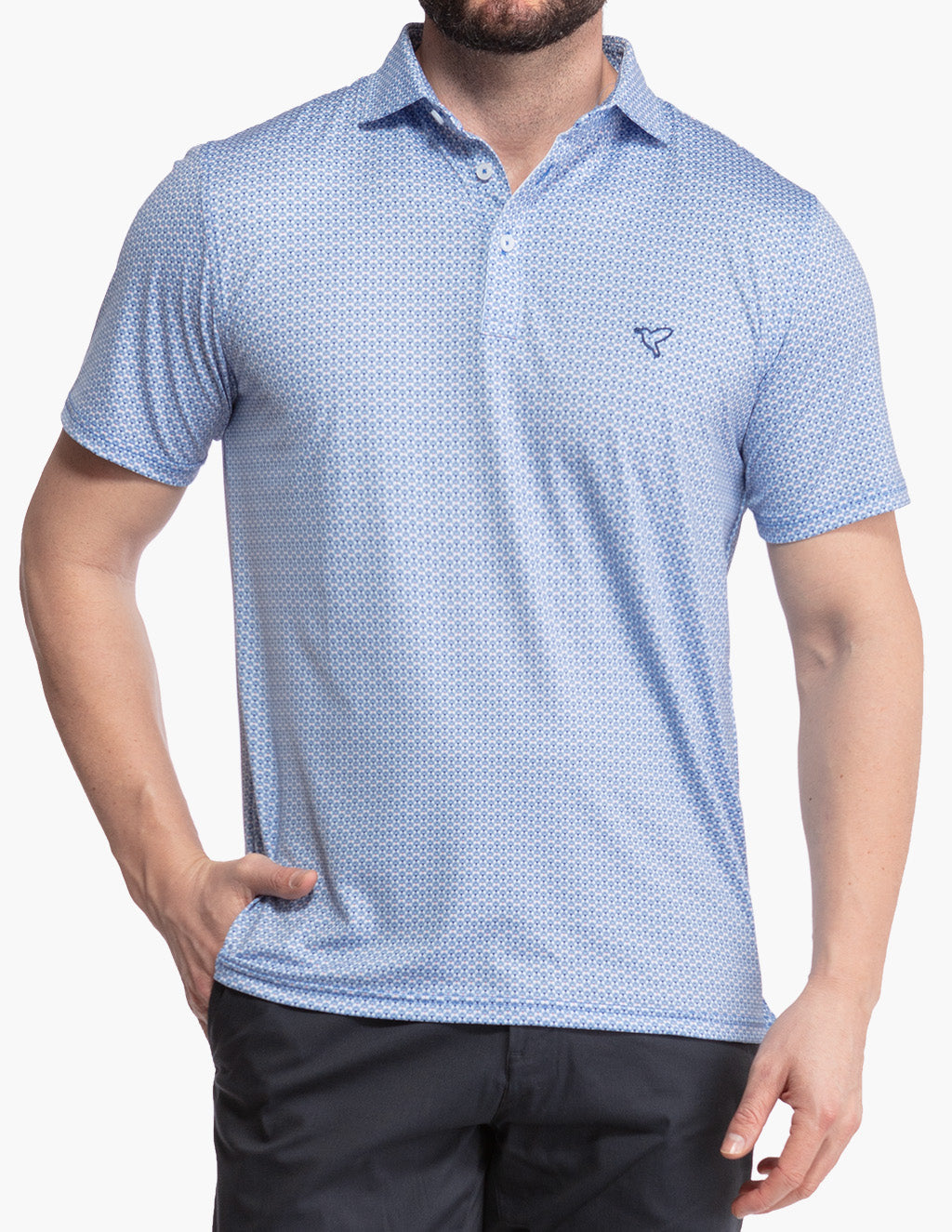 Stretch Knit Golf Polo Sheerluck Holmes