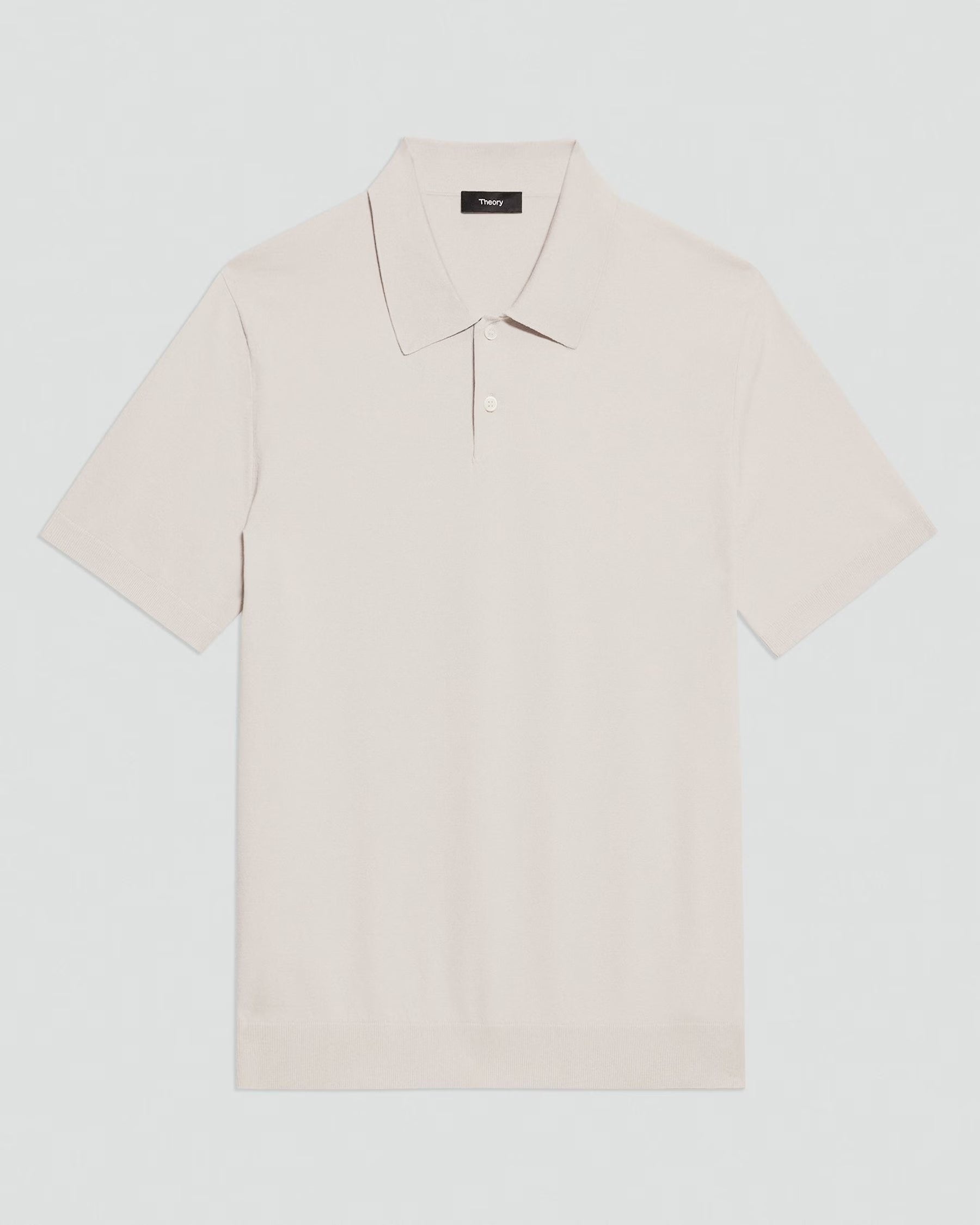 Soris Polo in Light Bilen Silver Cloud