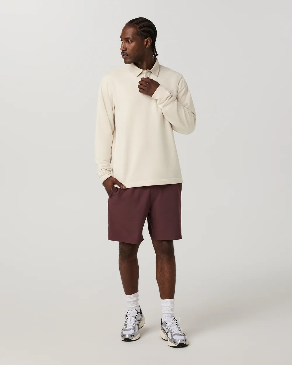L/S Cypress Rugby Bone
