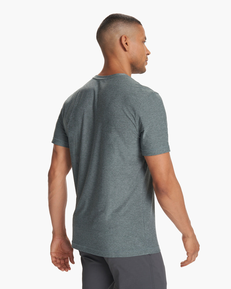 Strato Tech Tee Blue Sea Heather