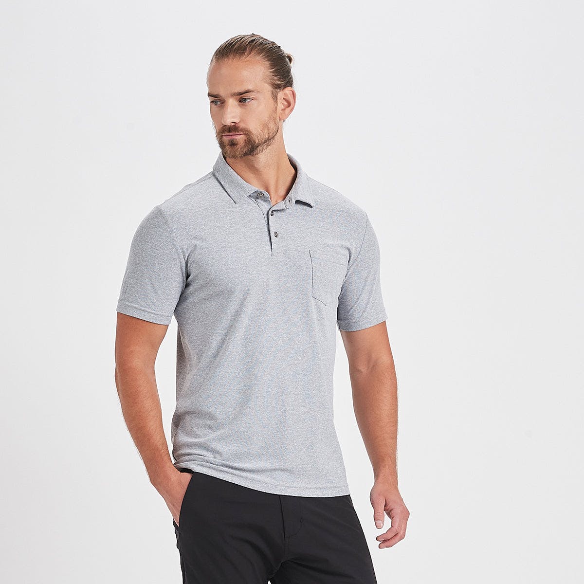 Ace Polo Light Grey