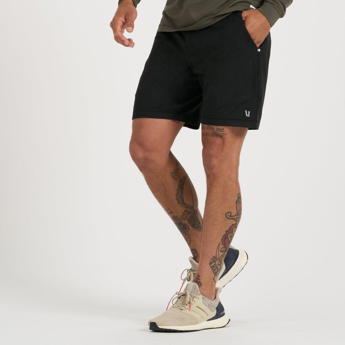 Ponto Short 7.5" Black Heather