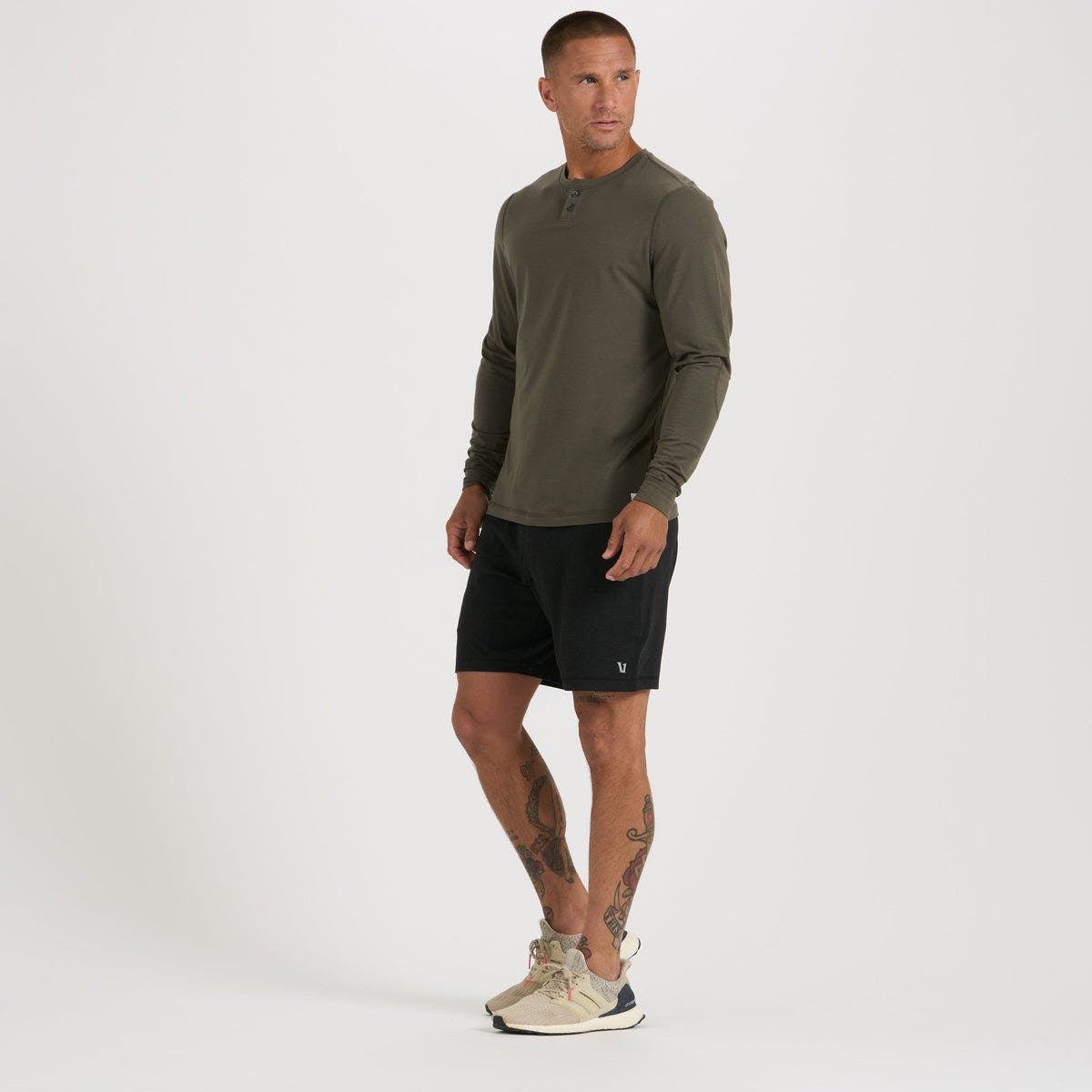 Ponto Short 7.5" Black Heather