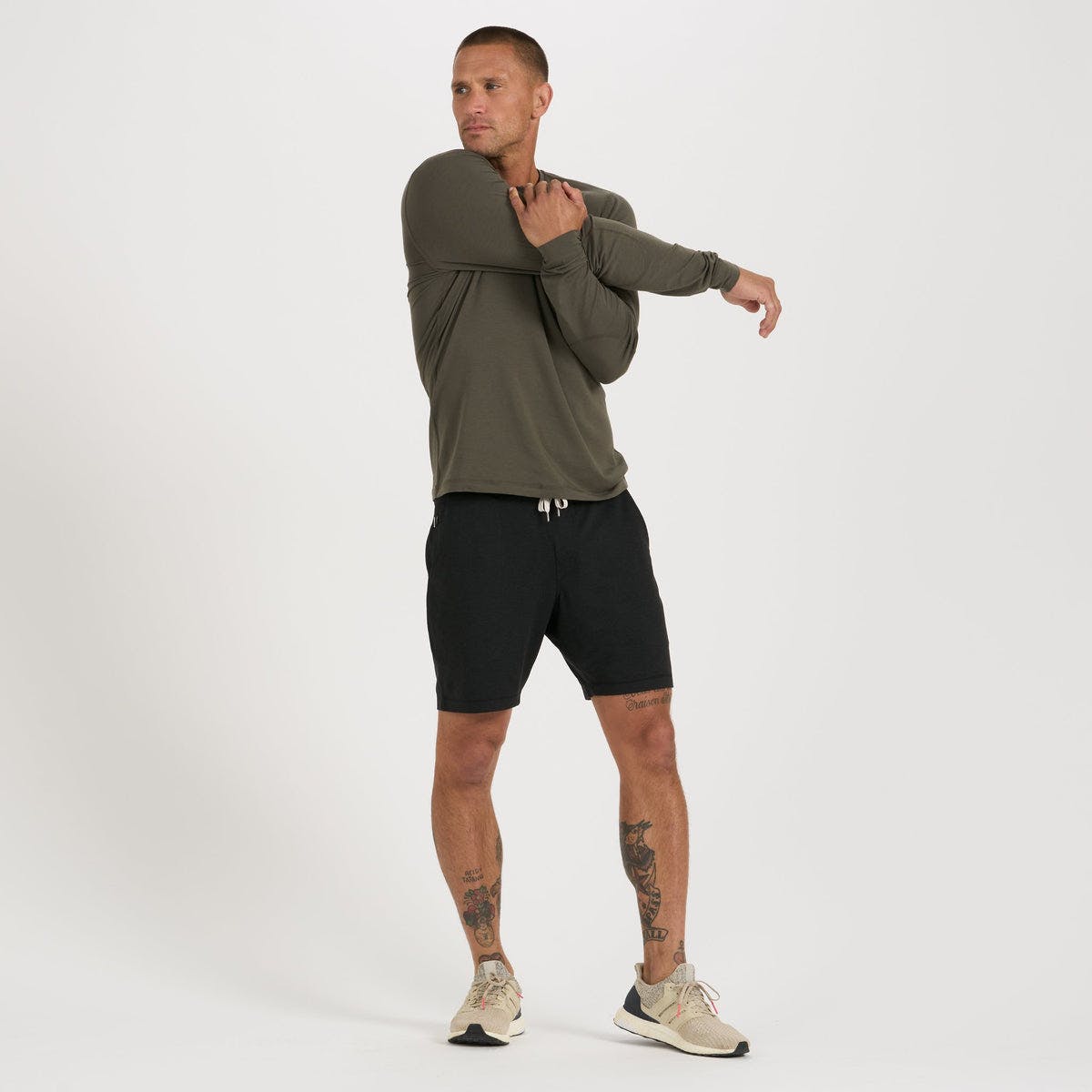 Ponto Short 7.5" Black Heather