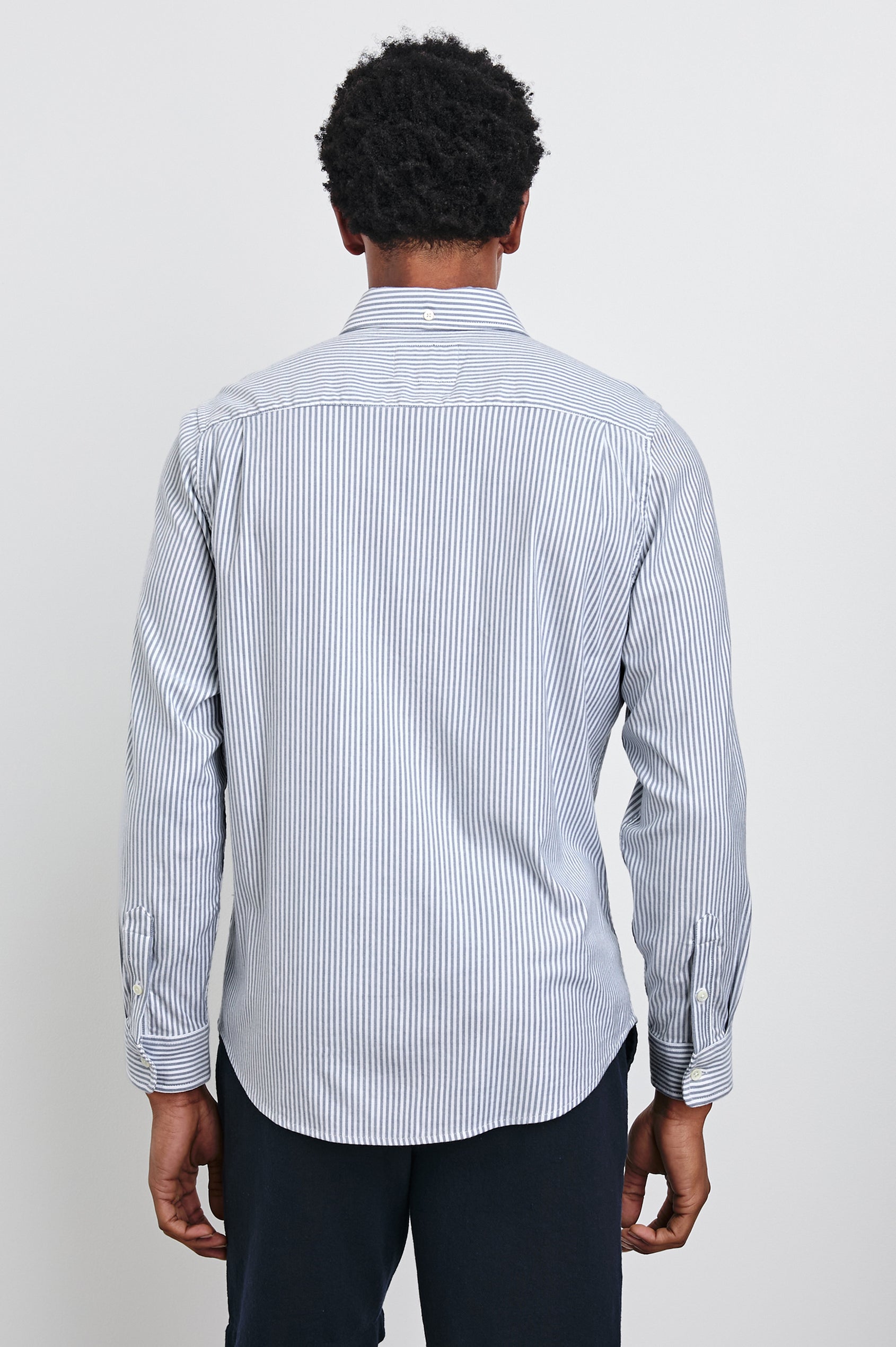 Vance Shirt Blue/White Stripe