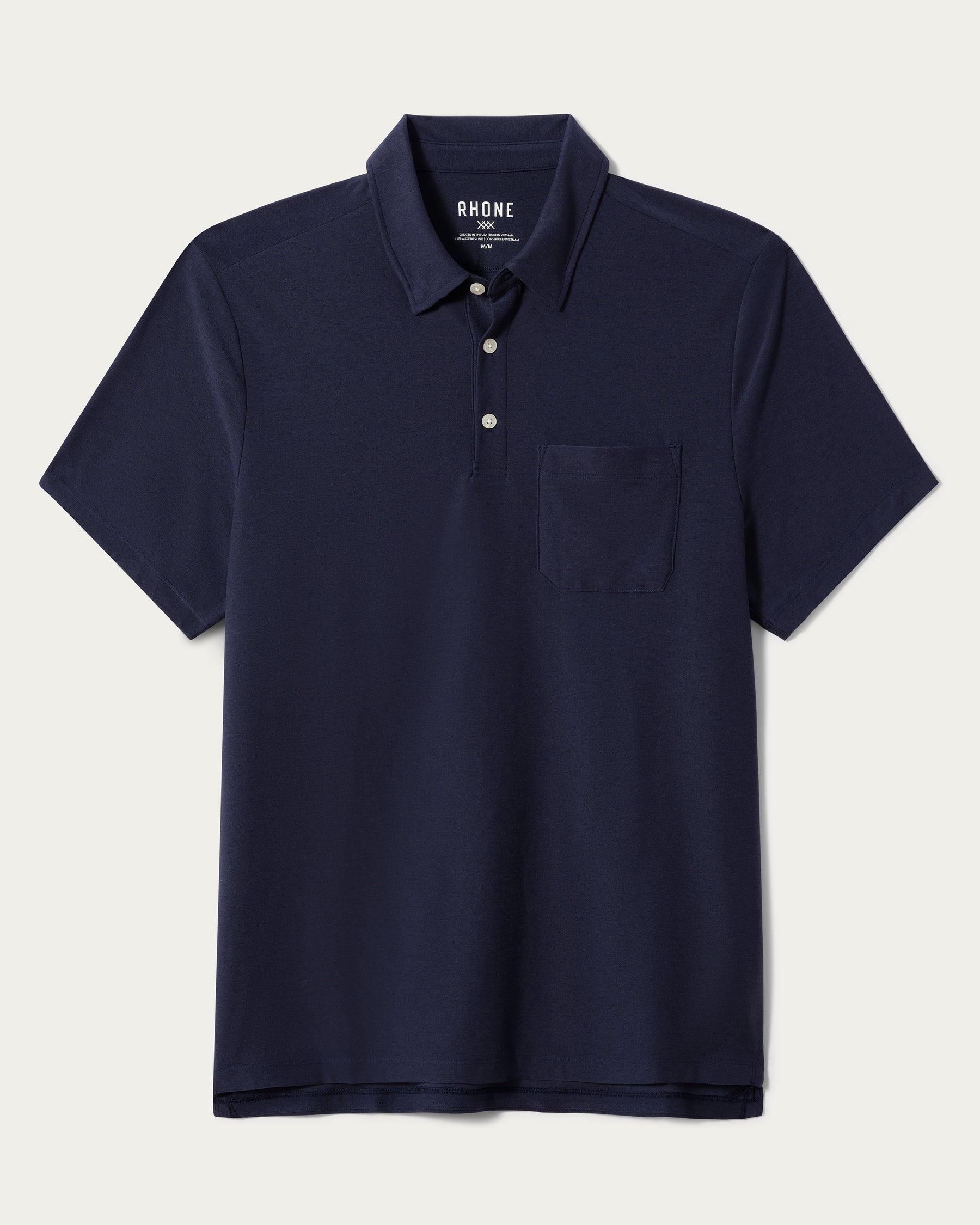 WFH Polo Navy Heather