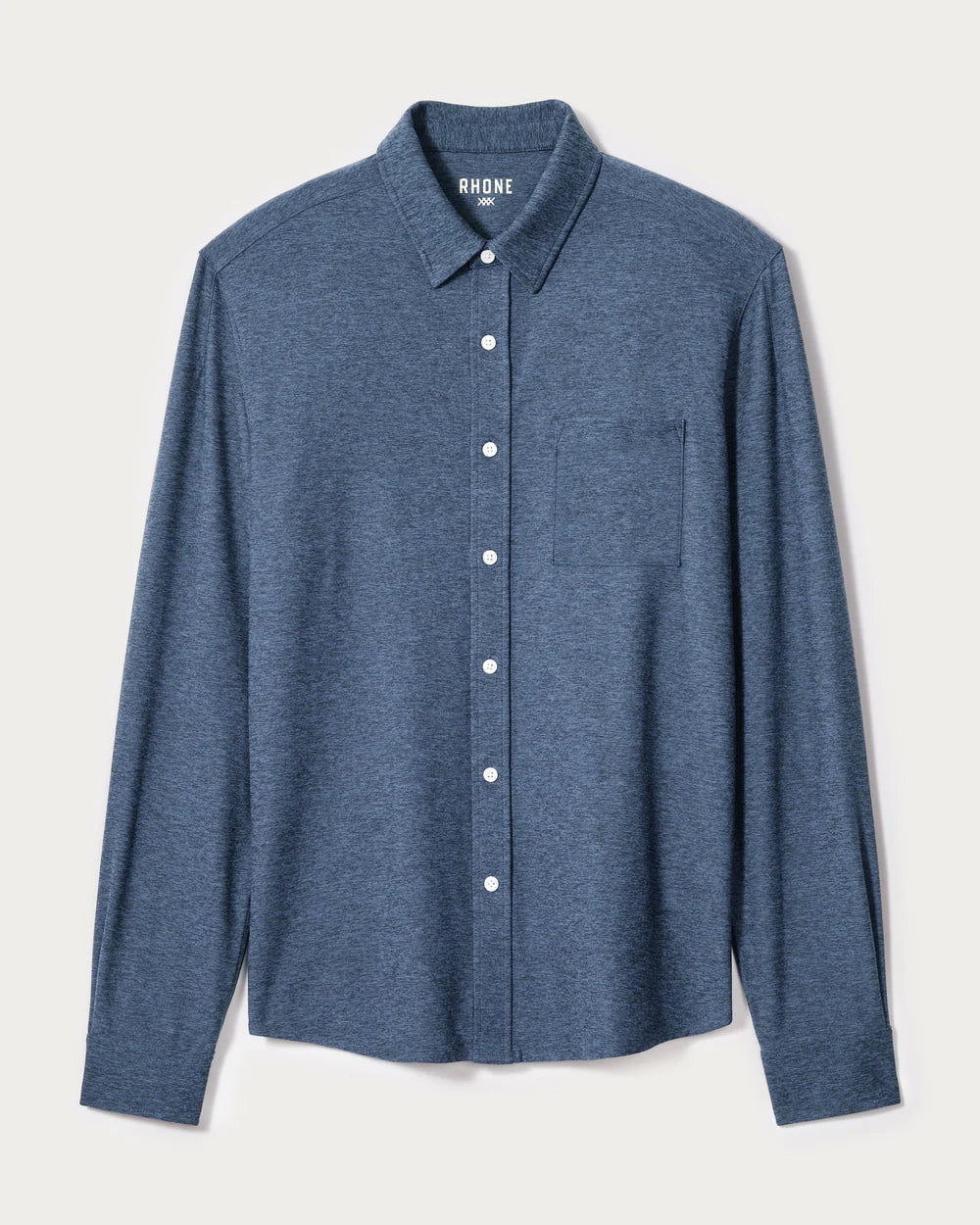 WFH Shirt Vintage Indigo/Slate Blue Heather