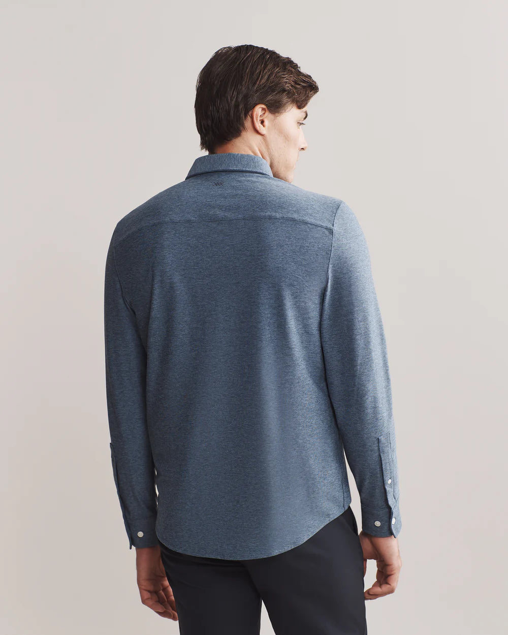 WFH Shirt Vintage Indigo/Slate Blue Heather
