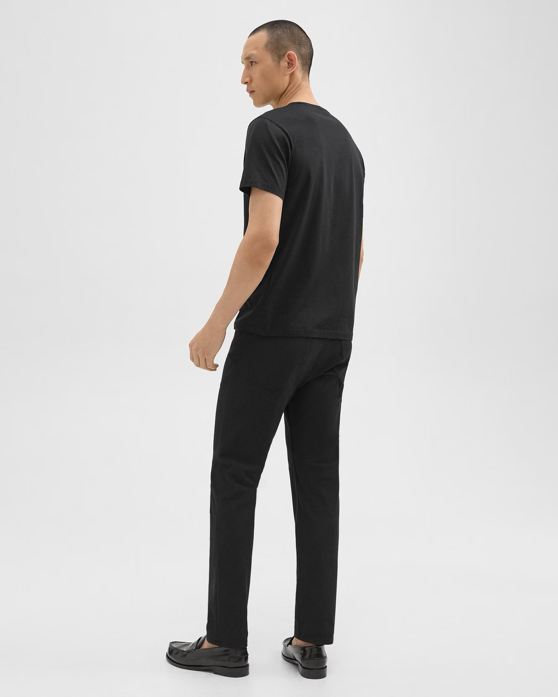 Raffi Pant in Neoteric Twill Black