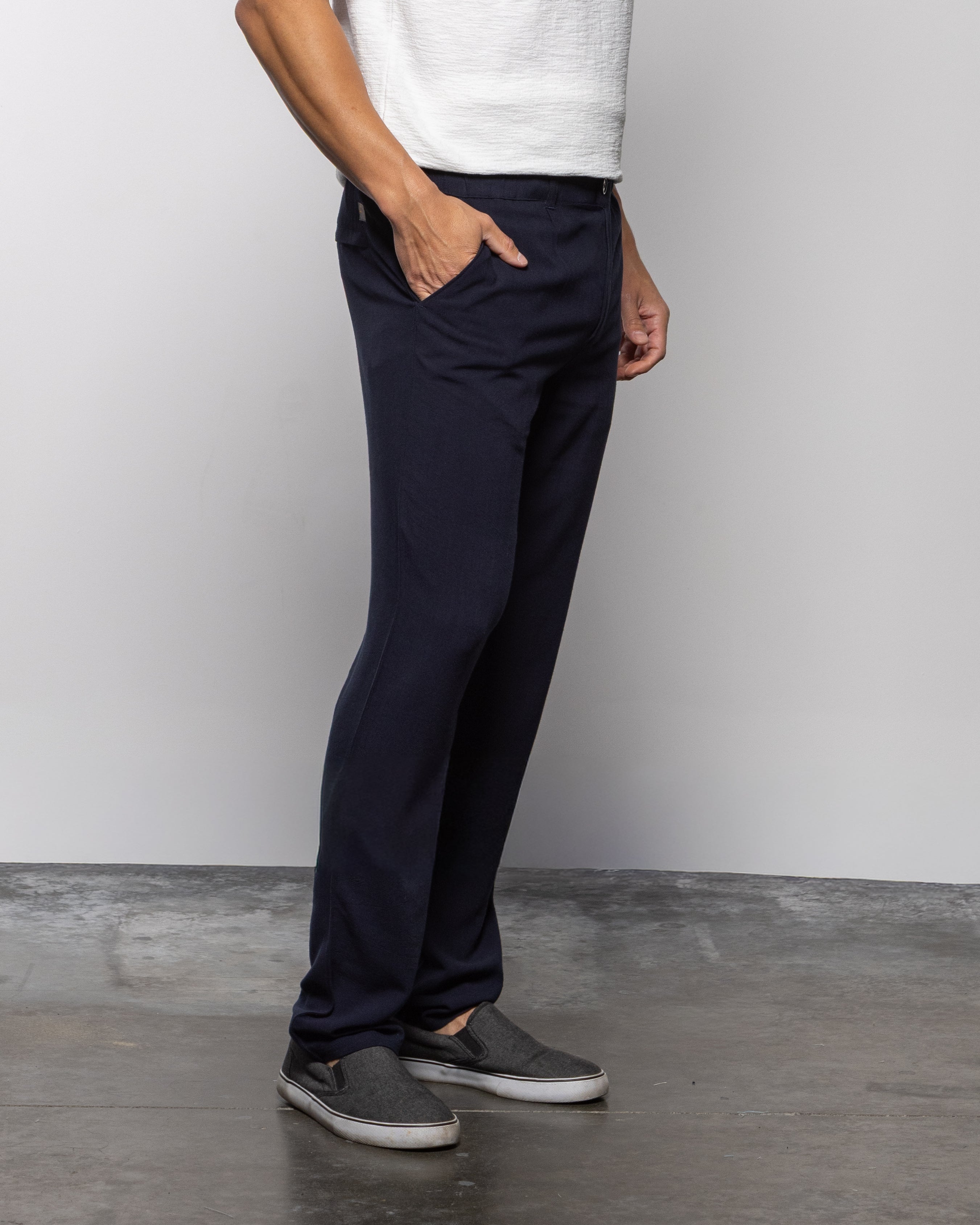Monaco Chino Pant Indigo Night