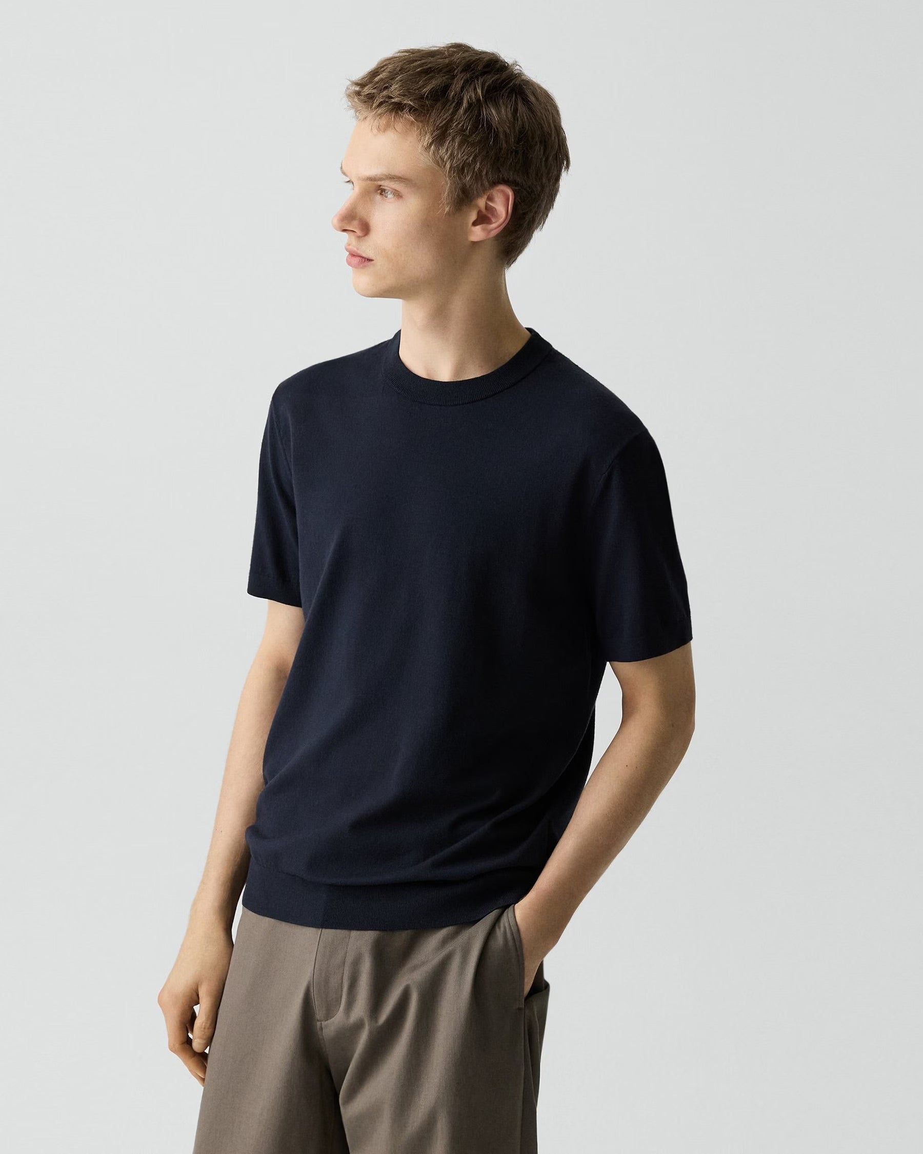 Soris Tee in Light Bilen Dark Eclipse