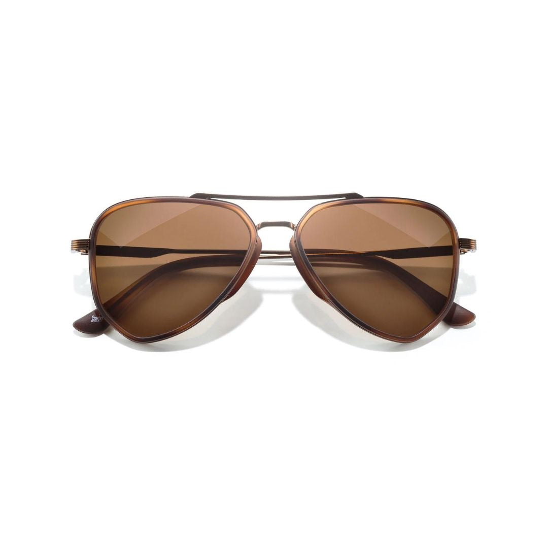 Astra Polarized Sunglasses - Tortoise Amber