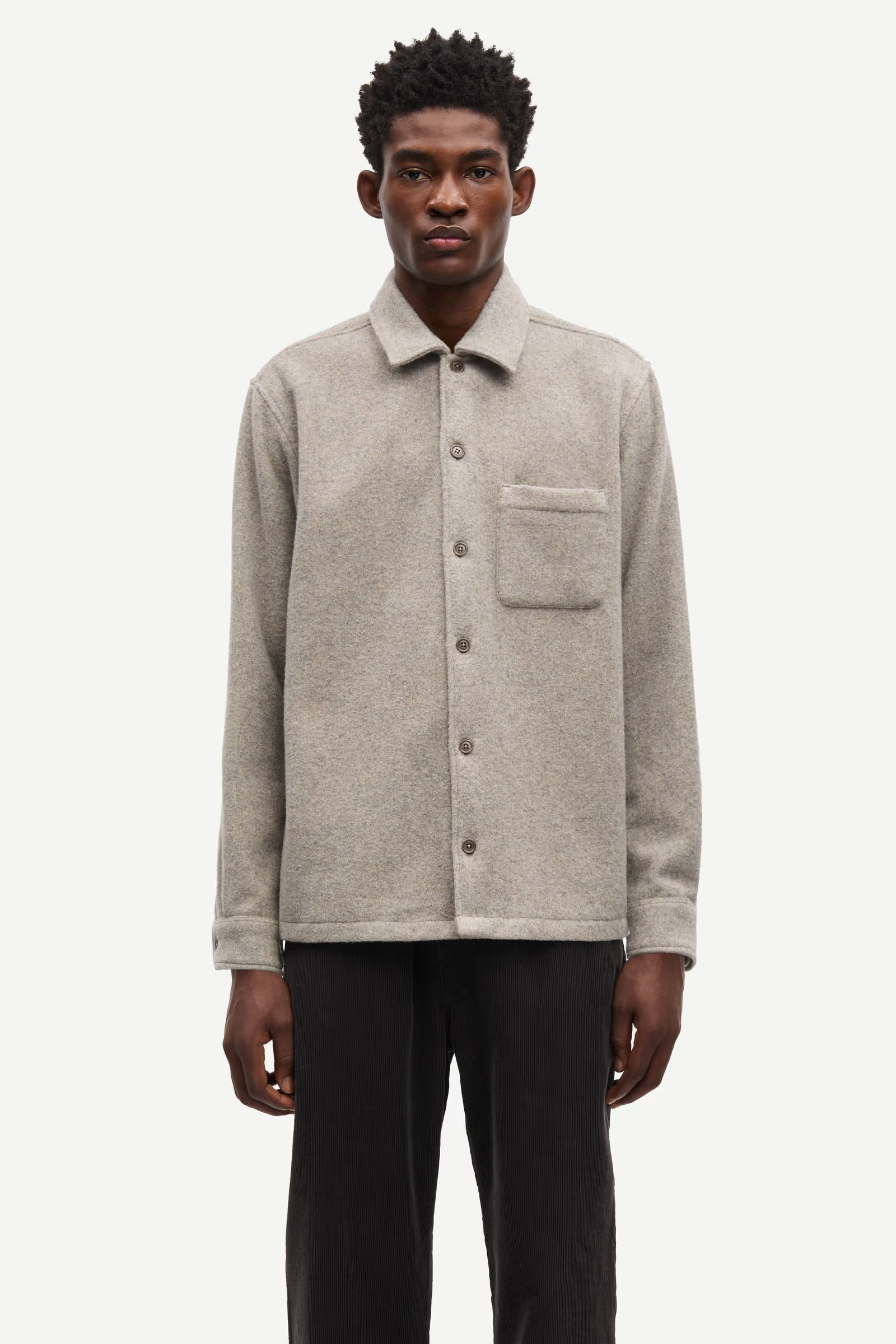 Sadamon JJ Overshirt Elephant Skin