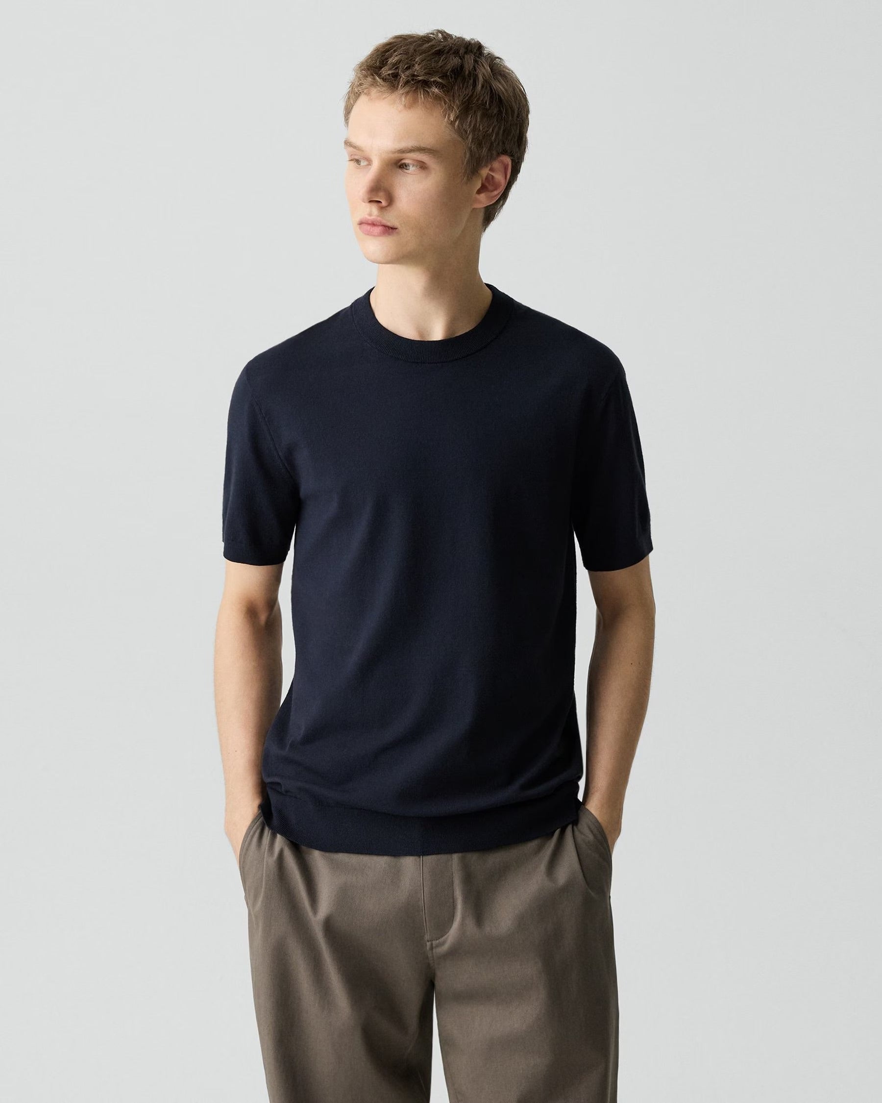 Soris Tee in Light Bilen Dark Eclipse