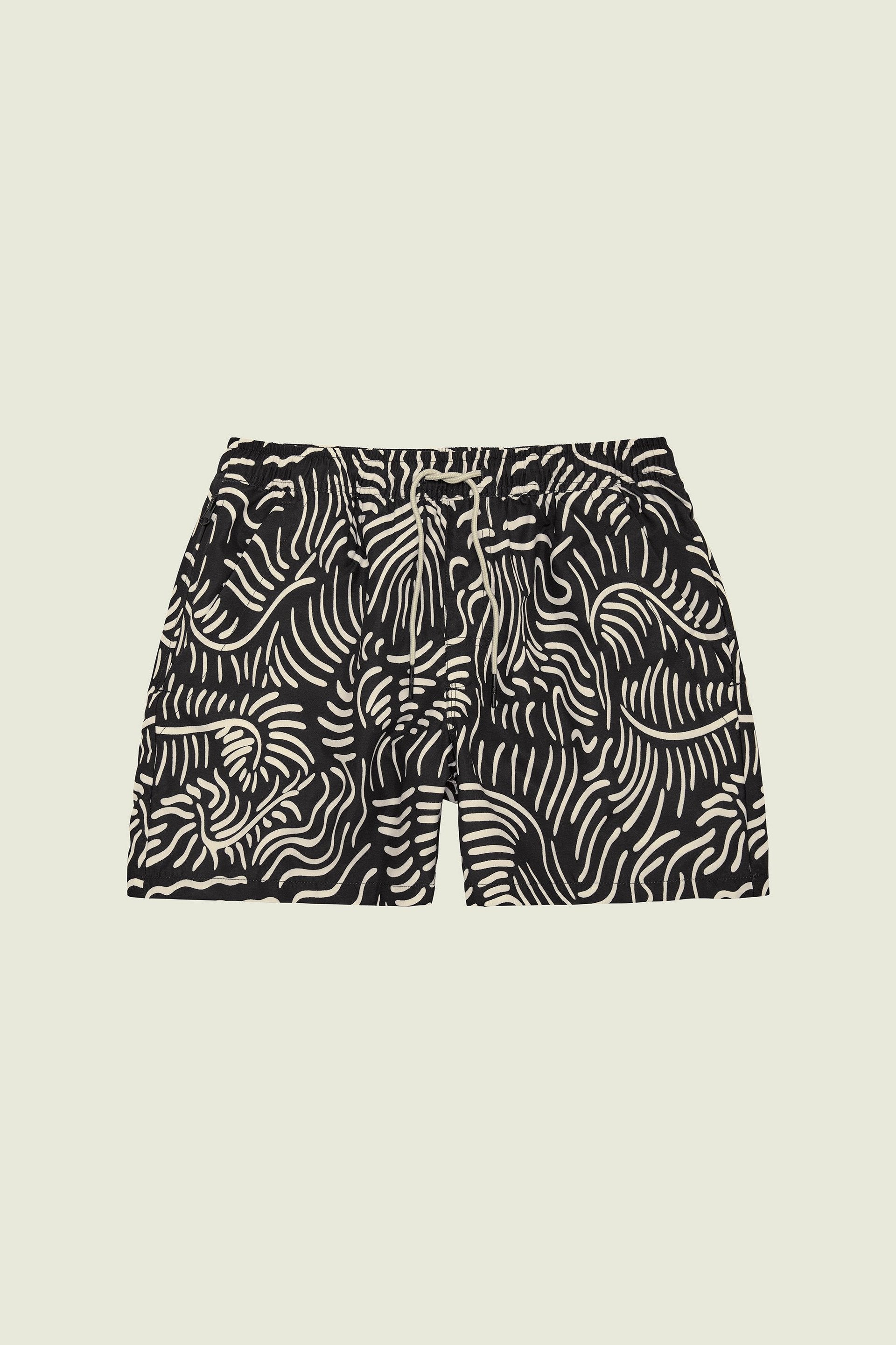 Lorenzo Swim Short Tar