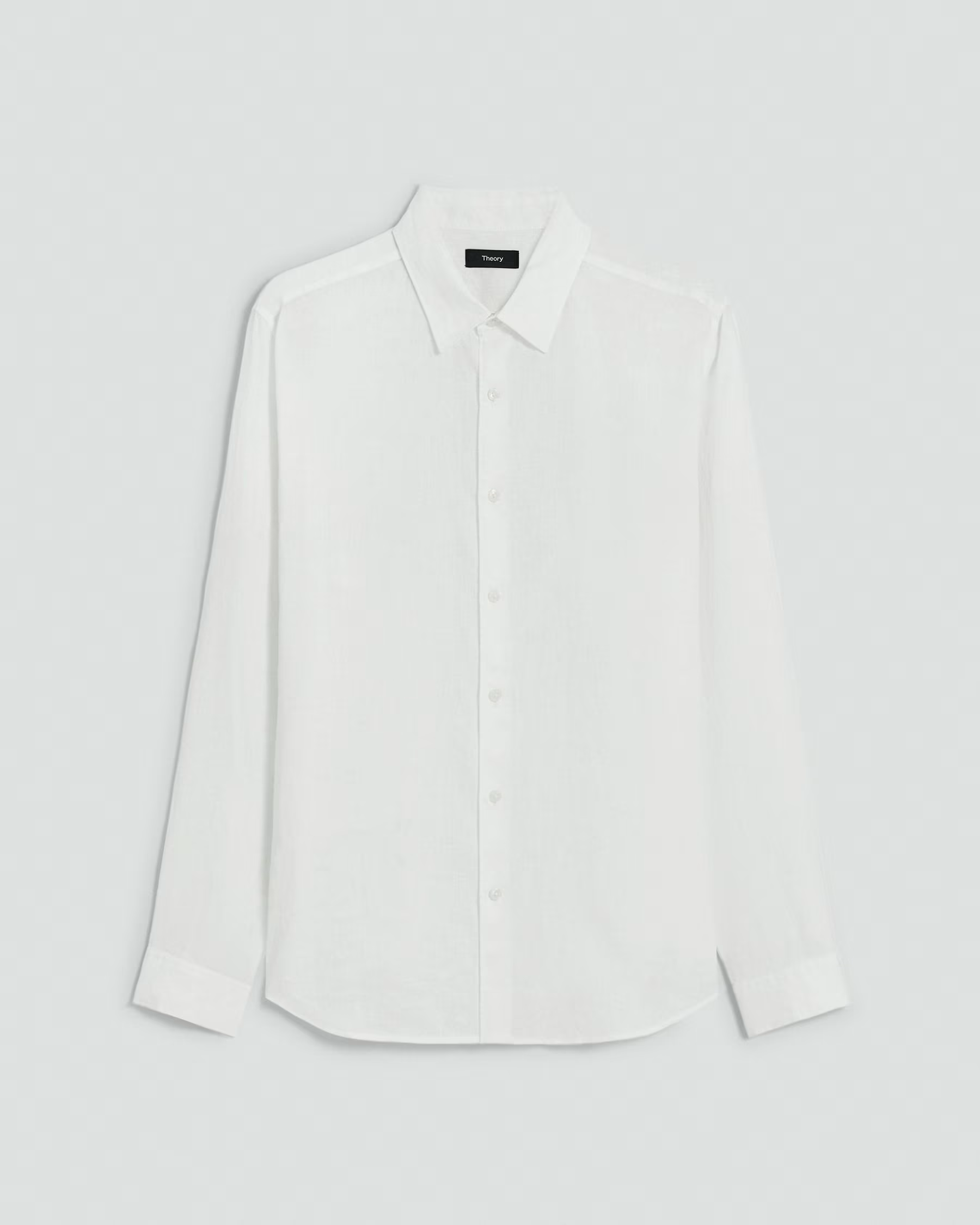 Irving Relaxed Long Sleeve Shirt White