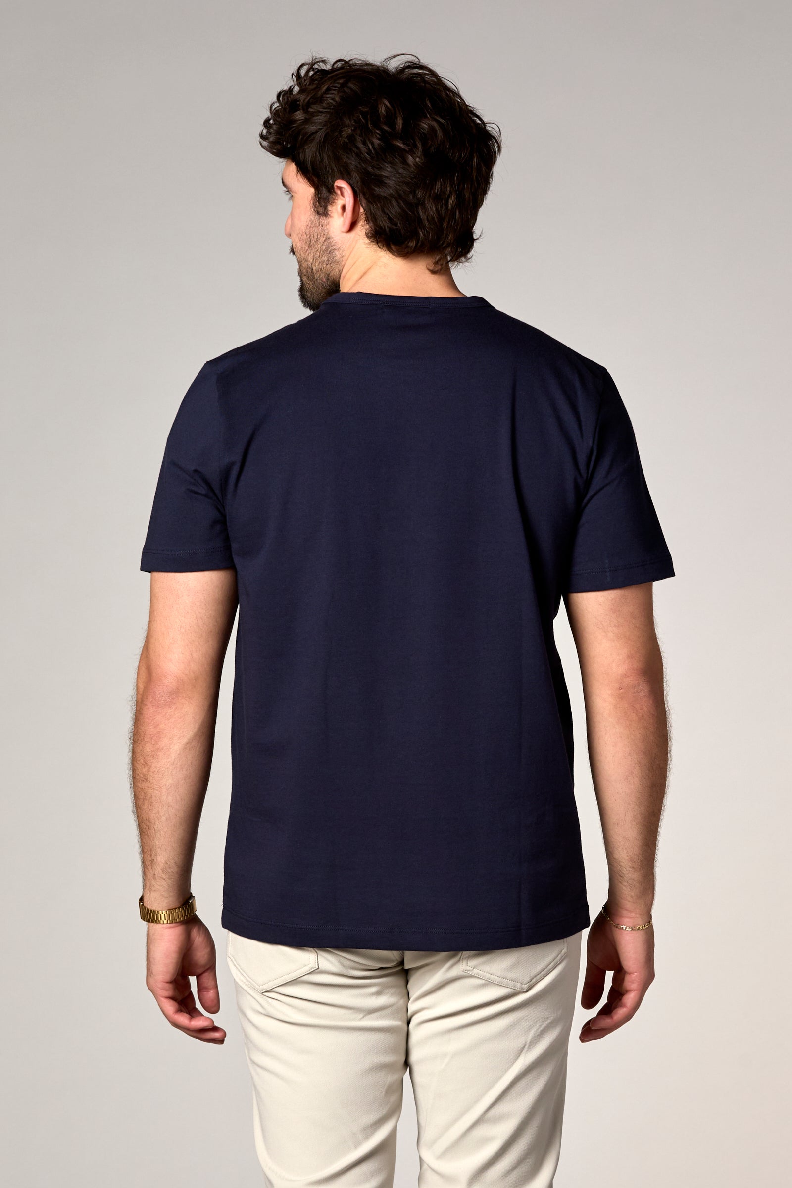 The Rick Crewneck Tee Admiral