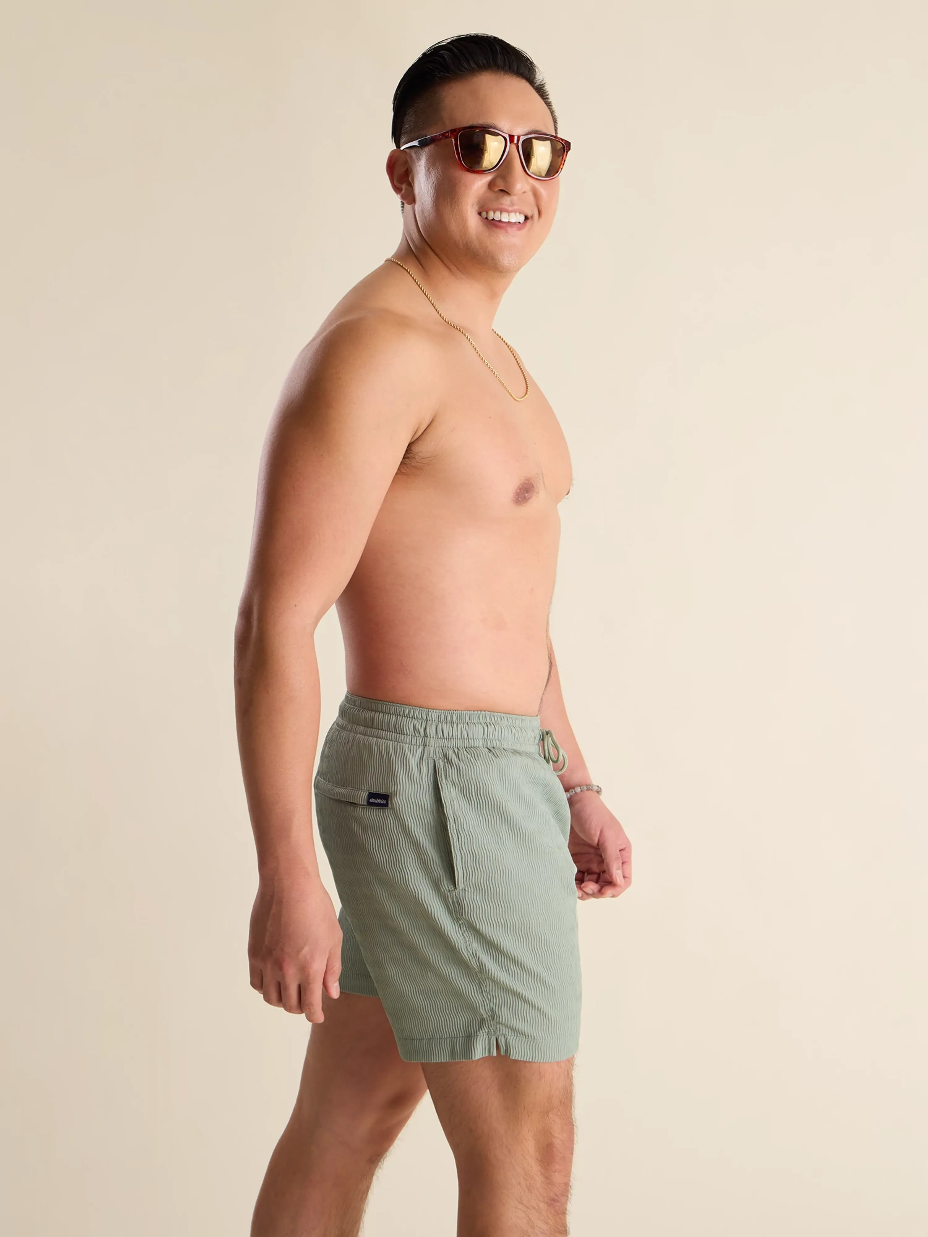 Textured Swim Shorts - 5.5" The In-Field