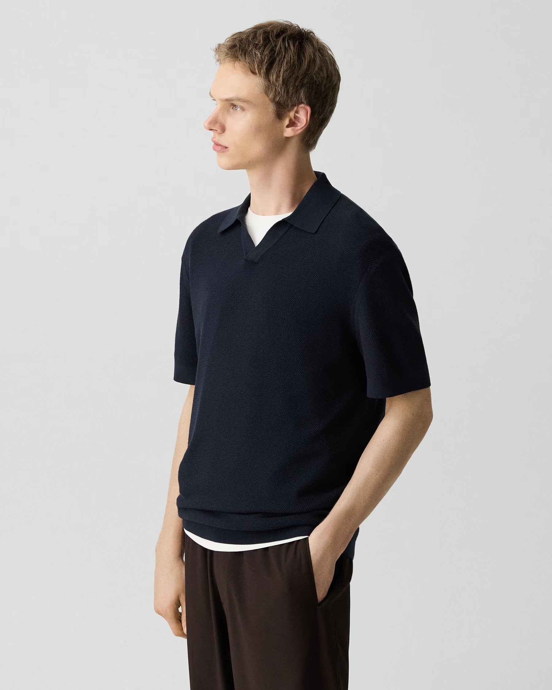 Brenan Polo in Light Bilen Dark Eclipse