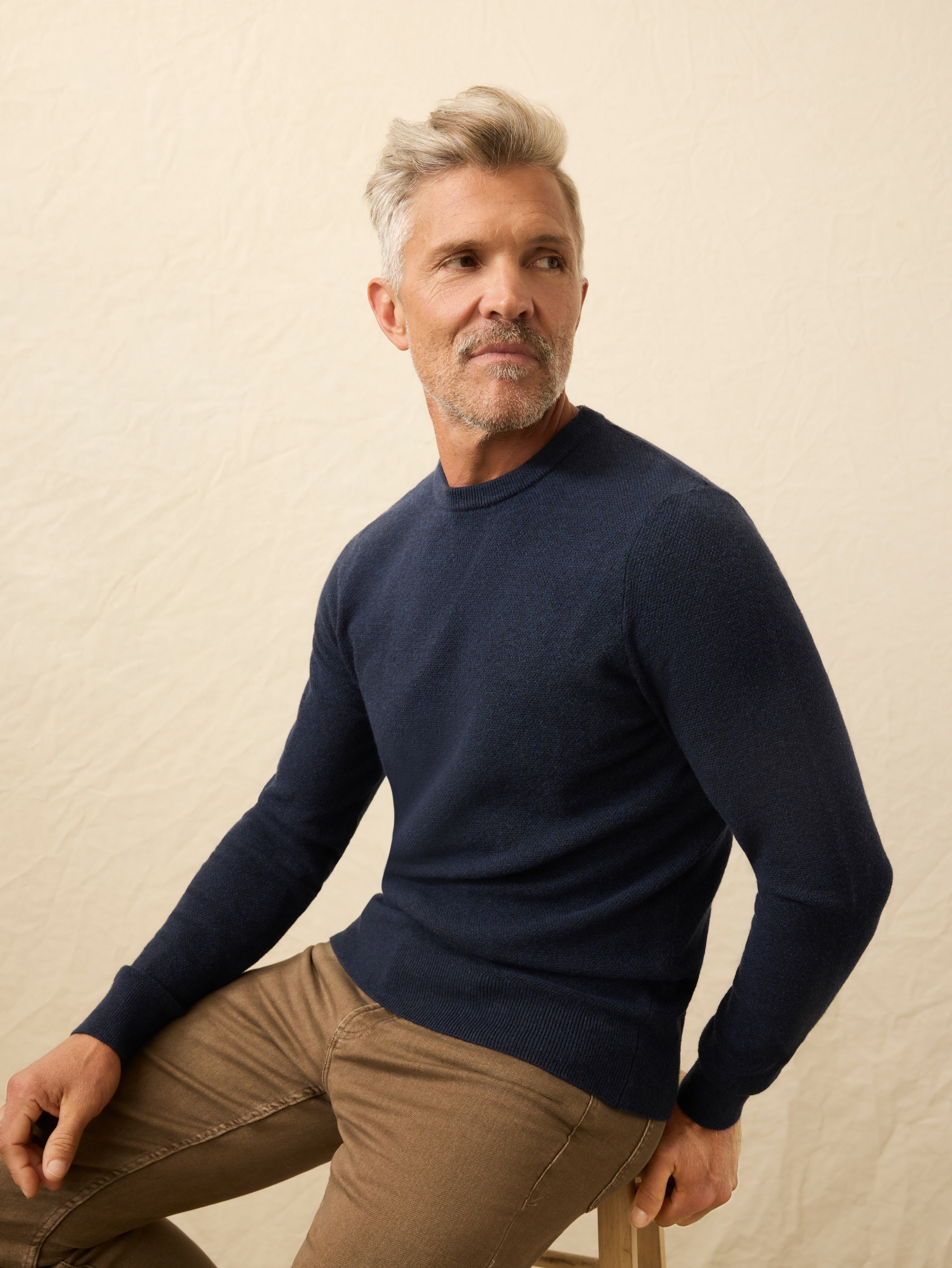 Jackson Crew Sweater II Navy Heather