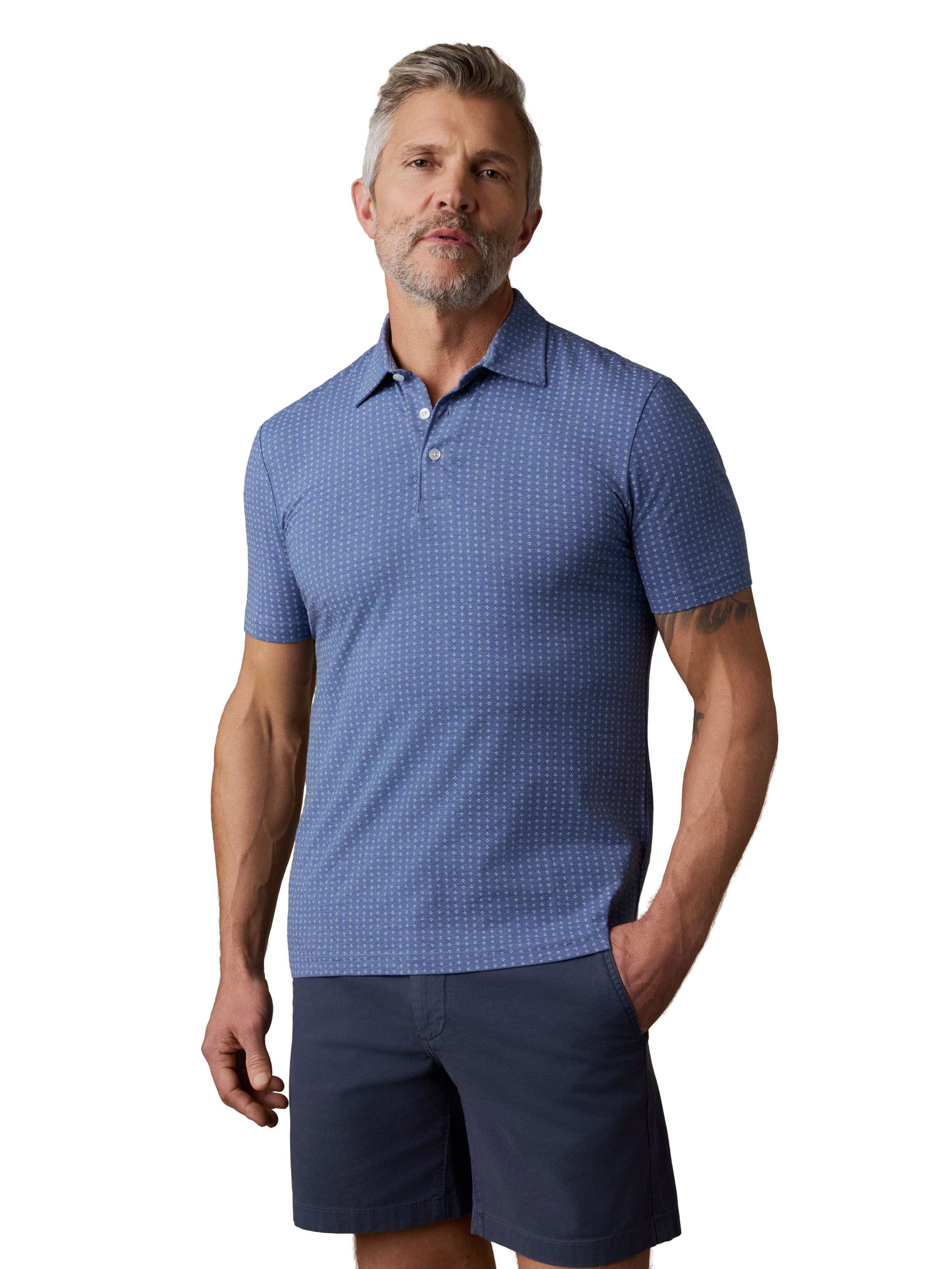 Movement Polo Sea Melange Arrows