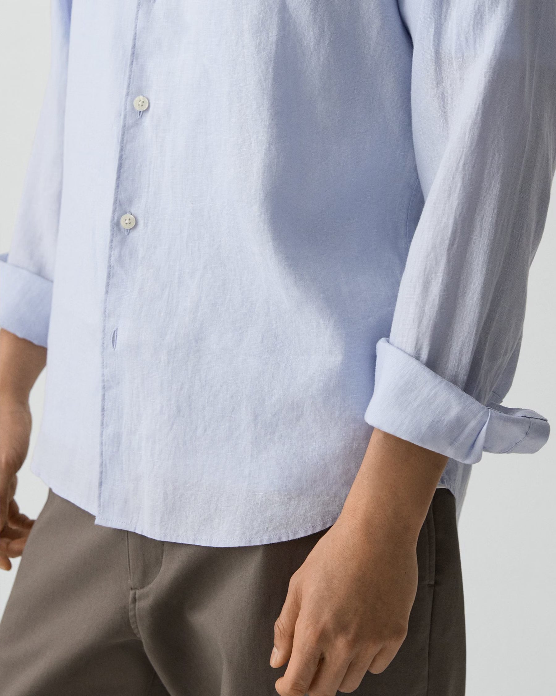 Irving Relaxed Long Sleeve Shirt Olympic