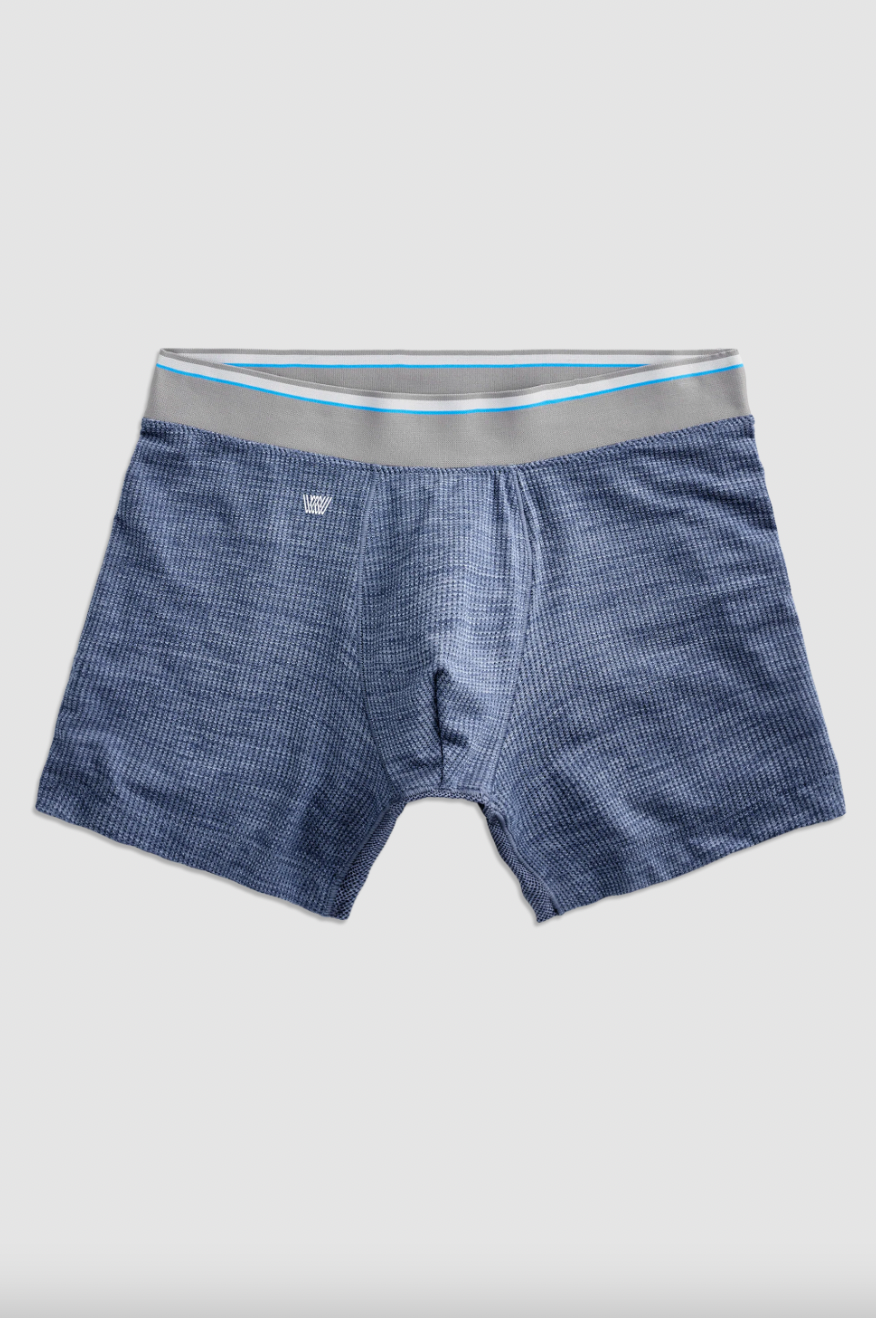 AIRKNITx Boxer Brief Indigo Heather