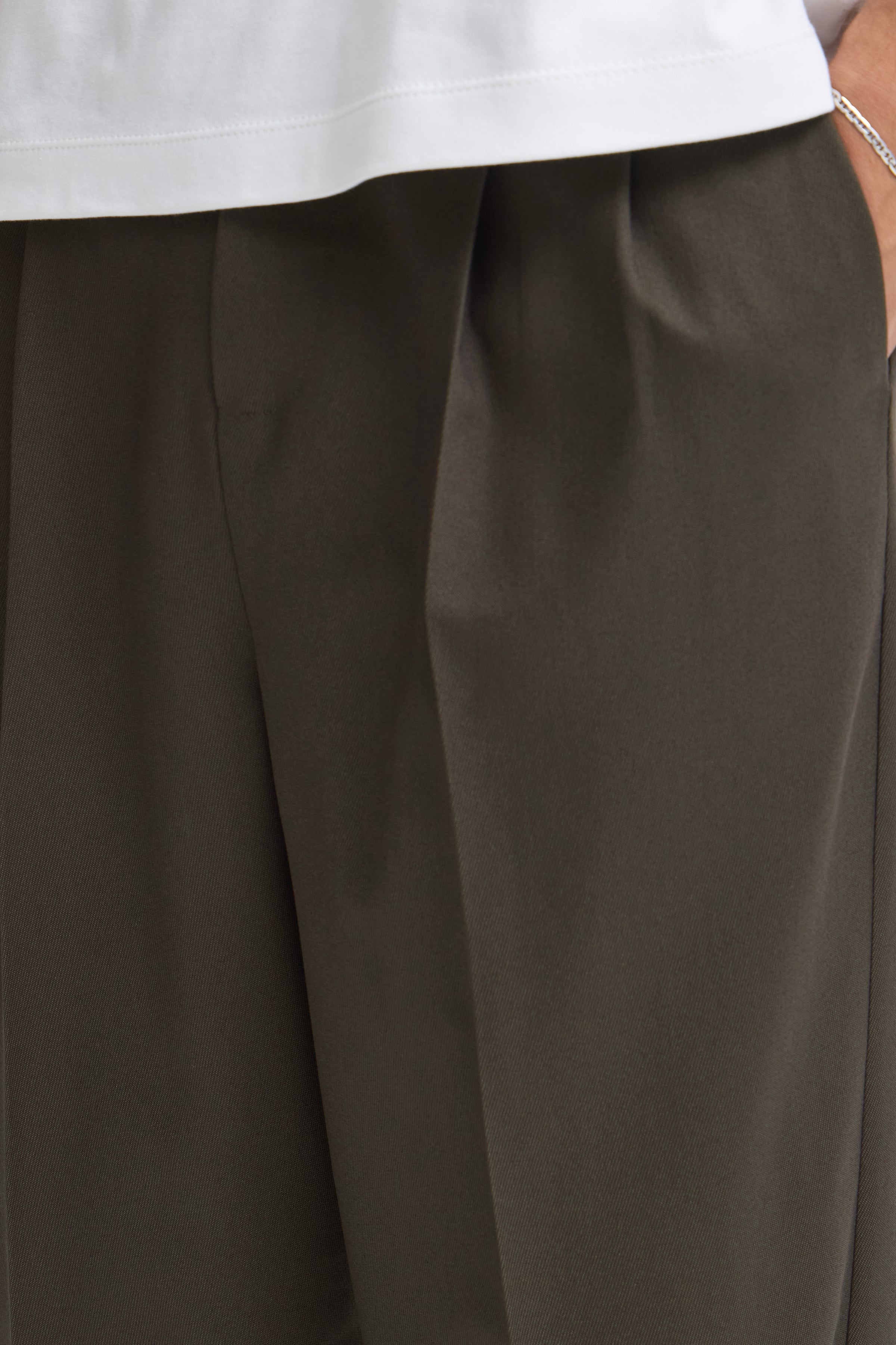 Grant Stretch Wide Leg Pant Elegance Melange
