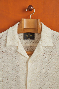 Ground Knit Shirt Off White