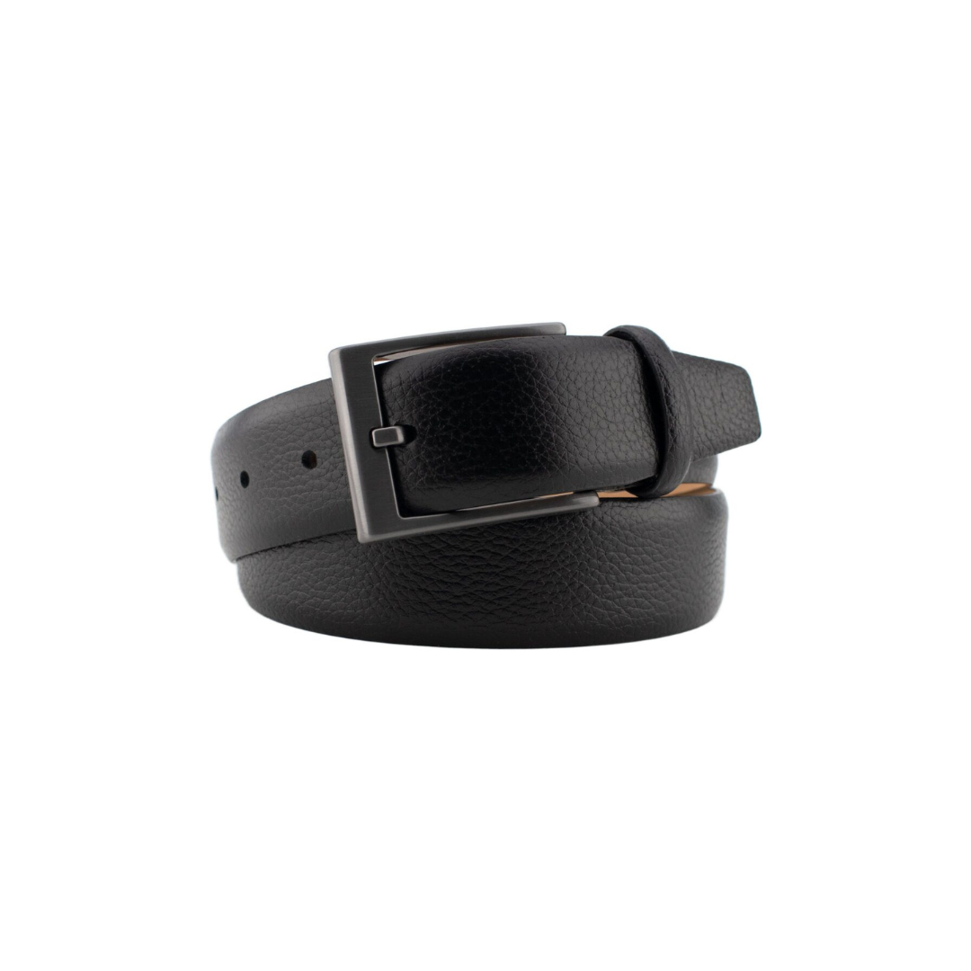 Full Grain Leather Dress Belt Black