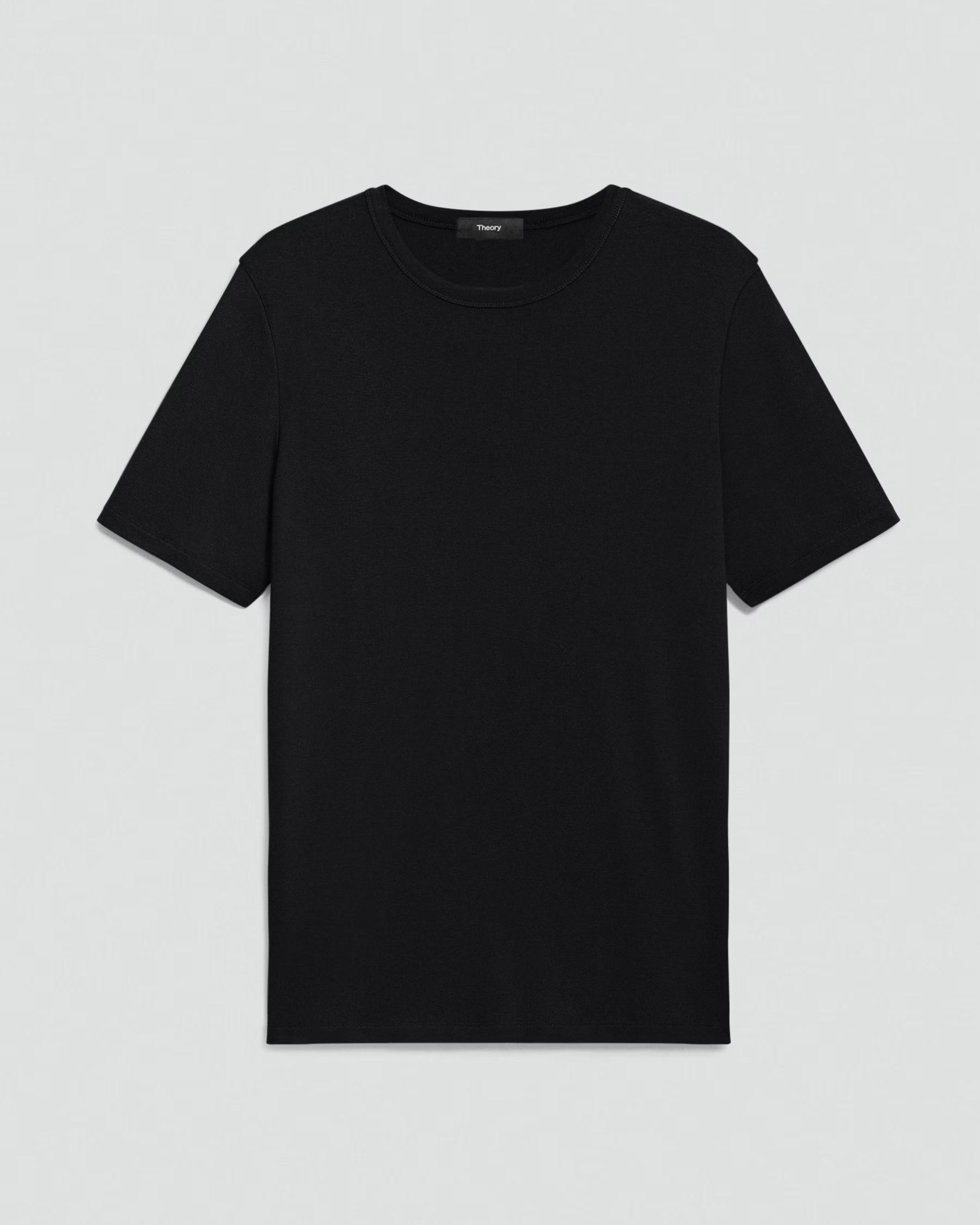 Essential Tee in Anemone Modal Jersey Black