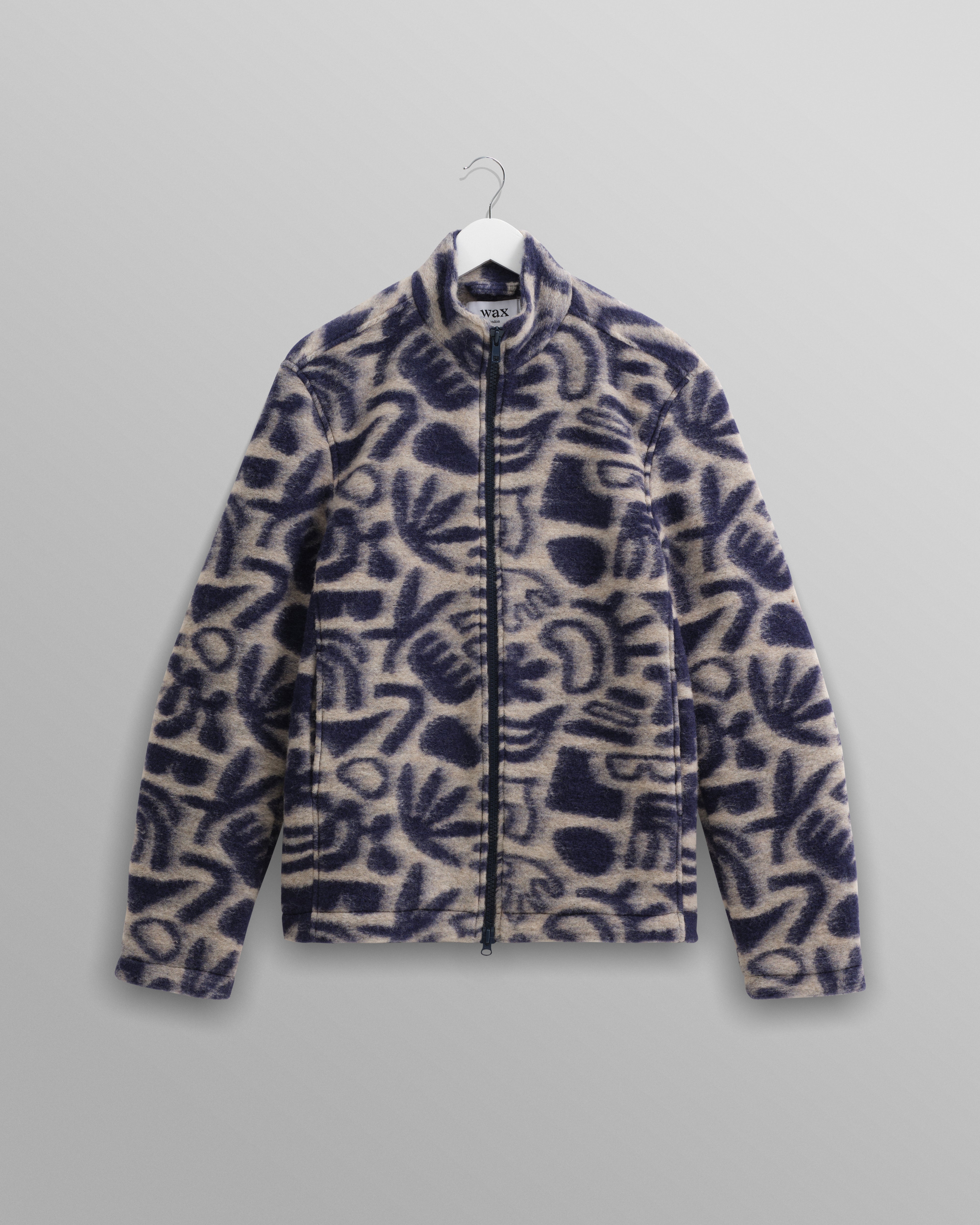 Cozi Jacket Ecru/Navy