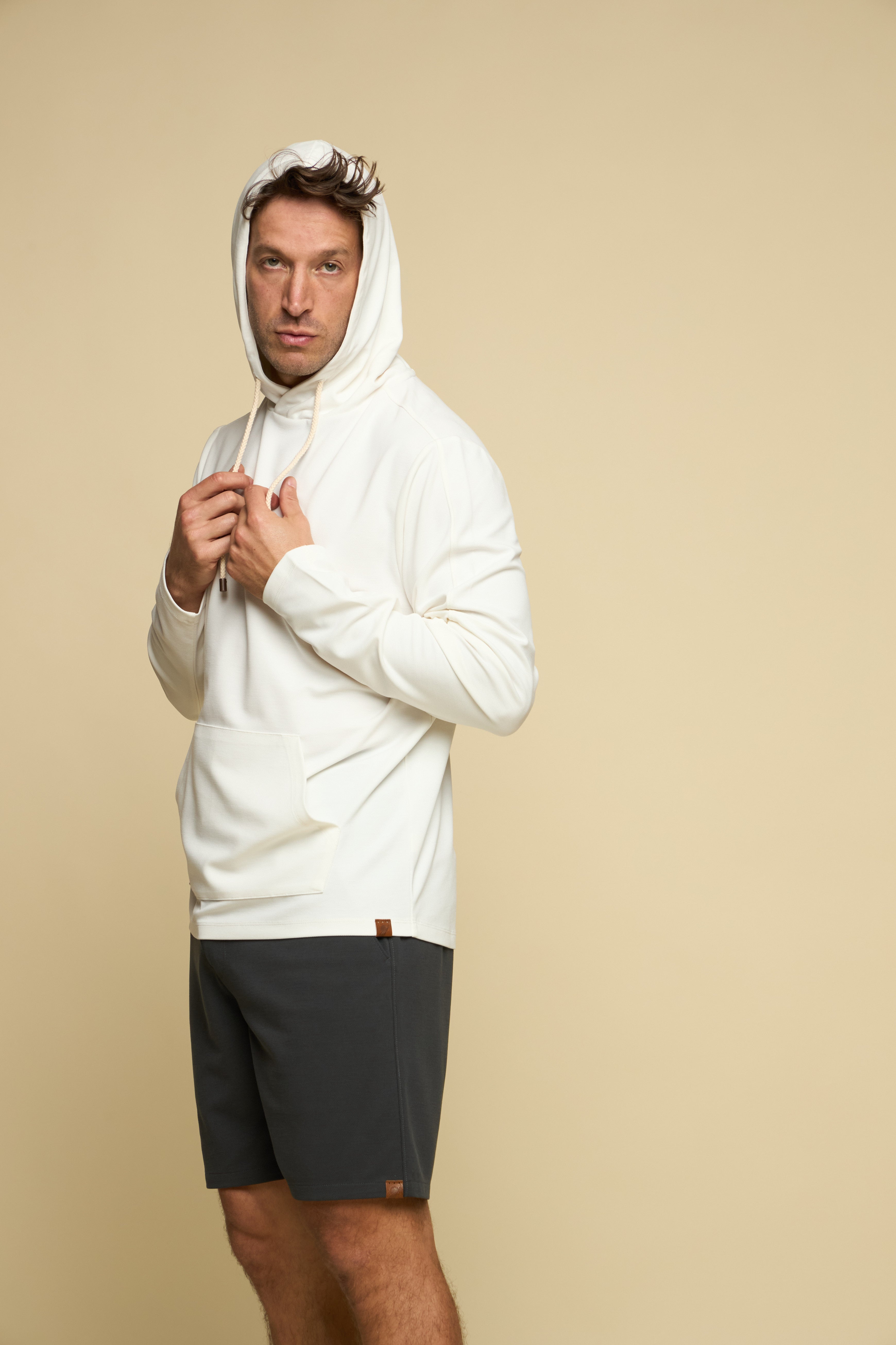 C St. Crossover Hoodie Birch