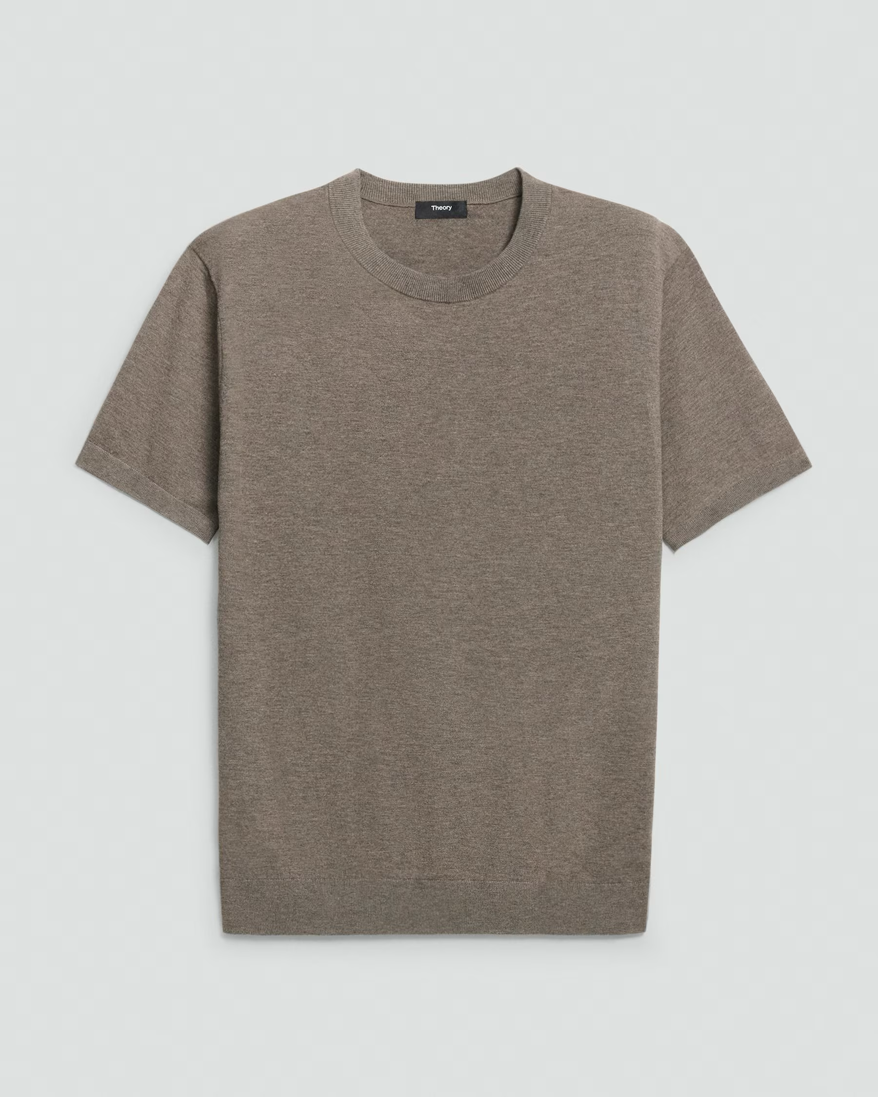 Soris Tee in Light Bilen Morel Melange