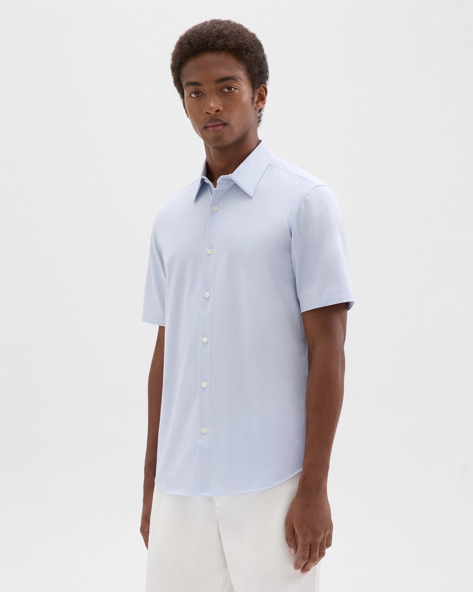 Irving Sylvain Structure Short Sleeve Shirt