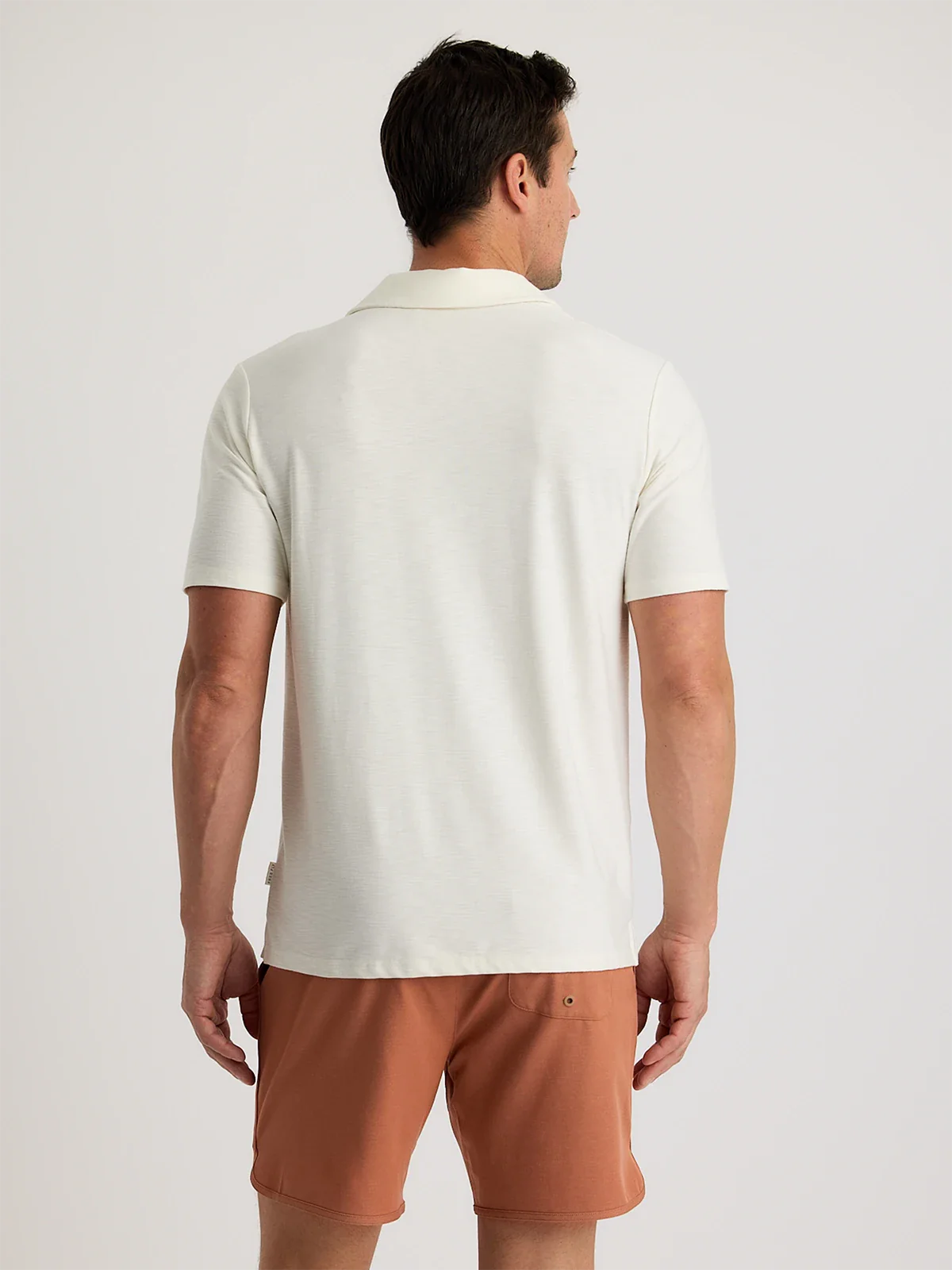 Bamboo Slub Polo II Sea Salt