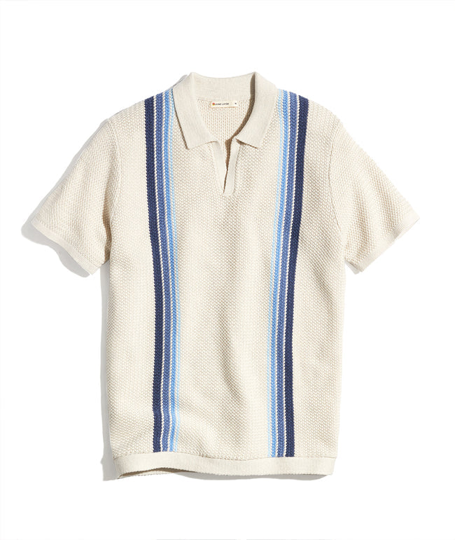 Conrad Stripe Sweater Polo