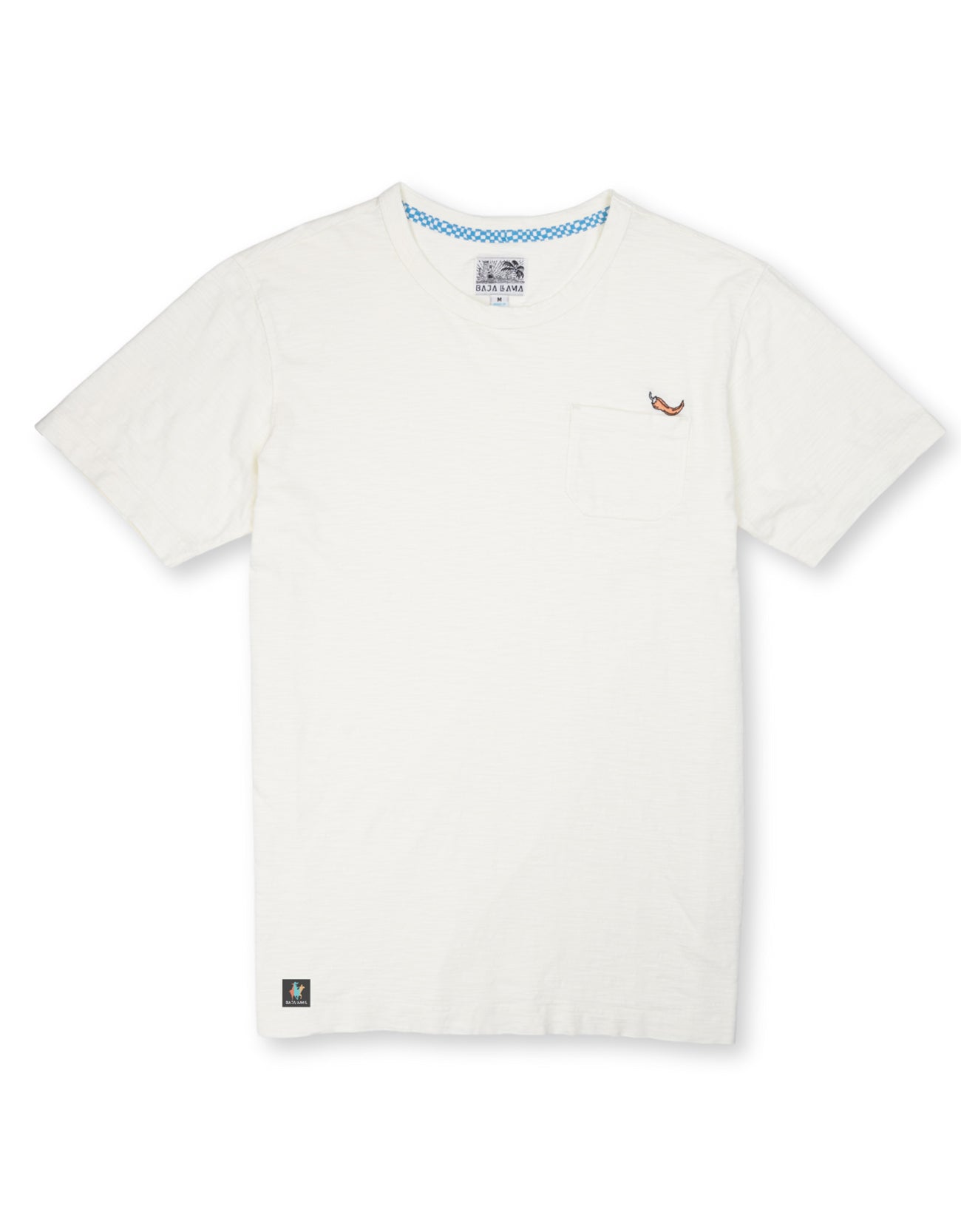 Pima Slub Pocket Tee Chili Today