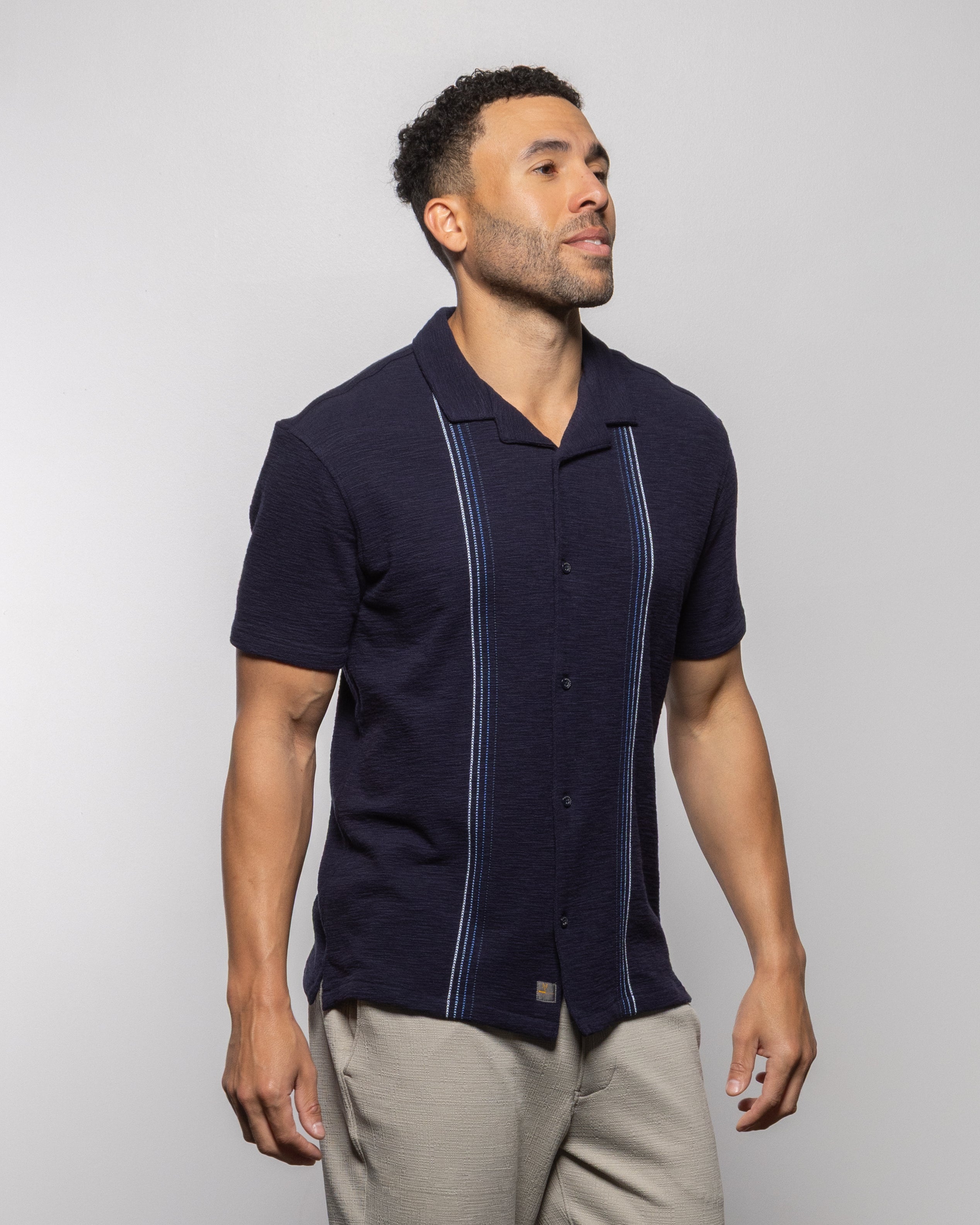 Napa Camp Shirt Indigo Night