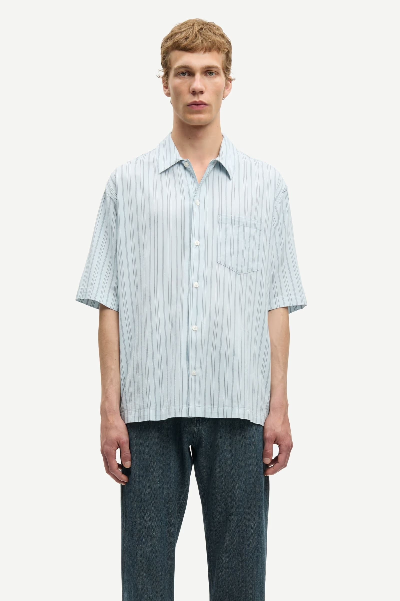 Saayo P Shirt Skywriting Stripe