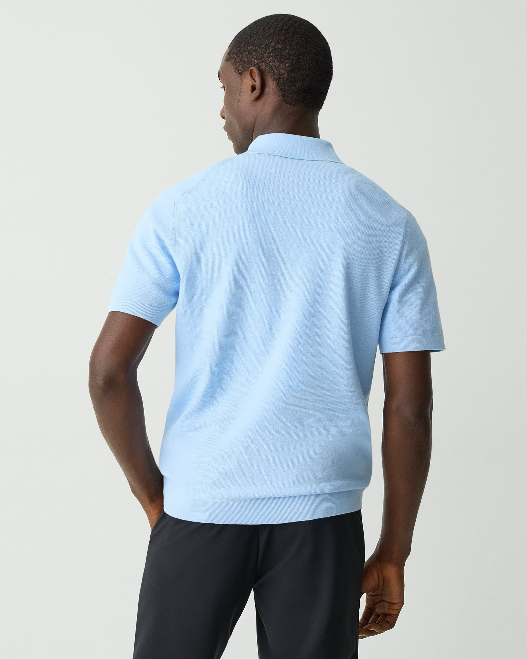 Goris Short Sleeve Polo Clear Sky